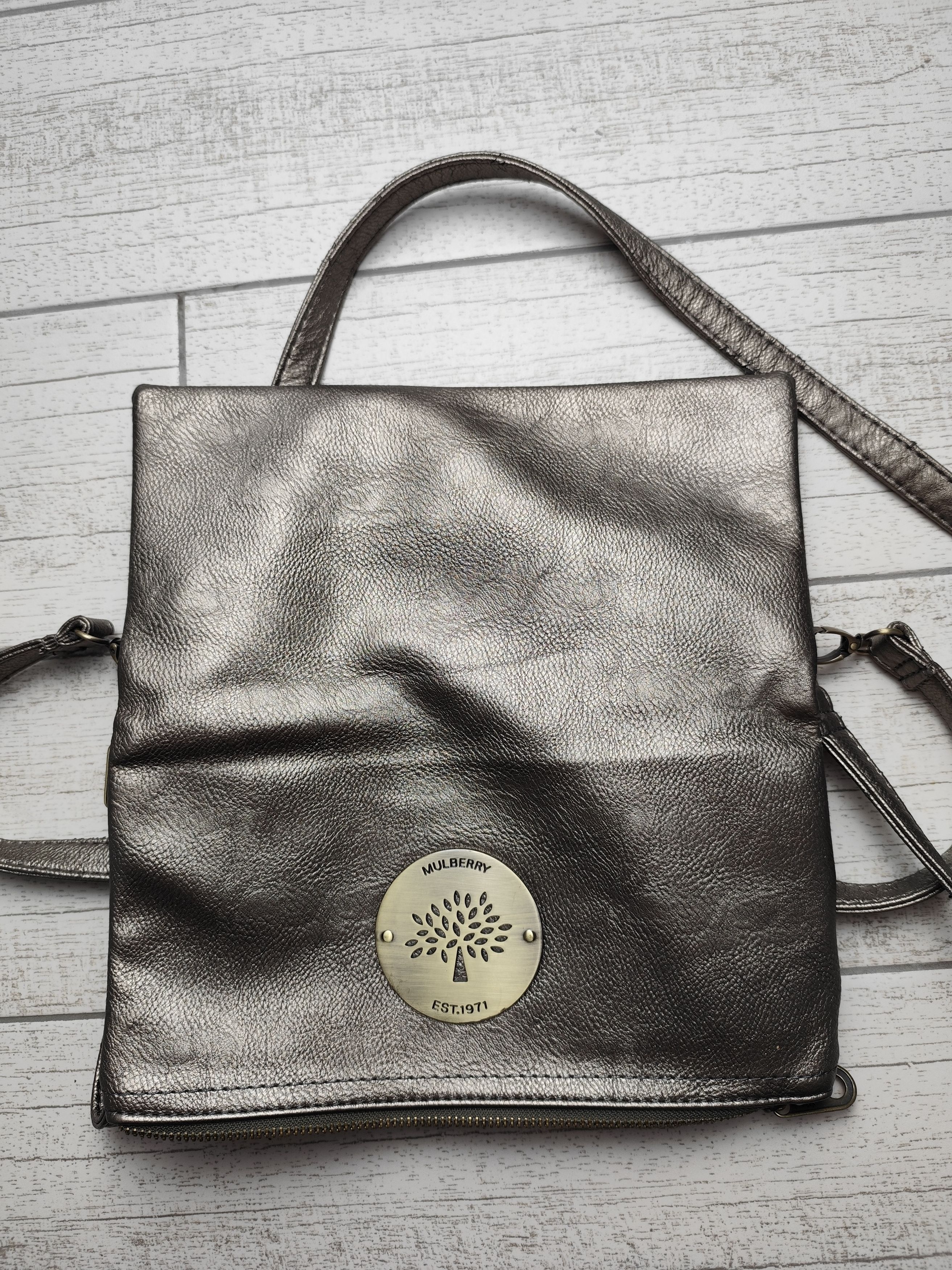 Designer × Mulberry × Vintage Vintage streetwear luxury designer Mulberry bag Size ONE SIZE - 9 Thumbnail