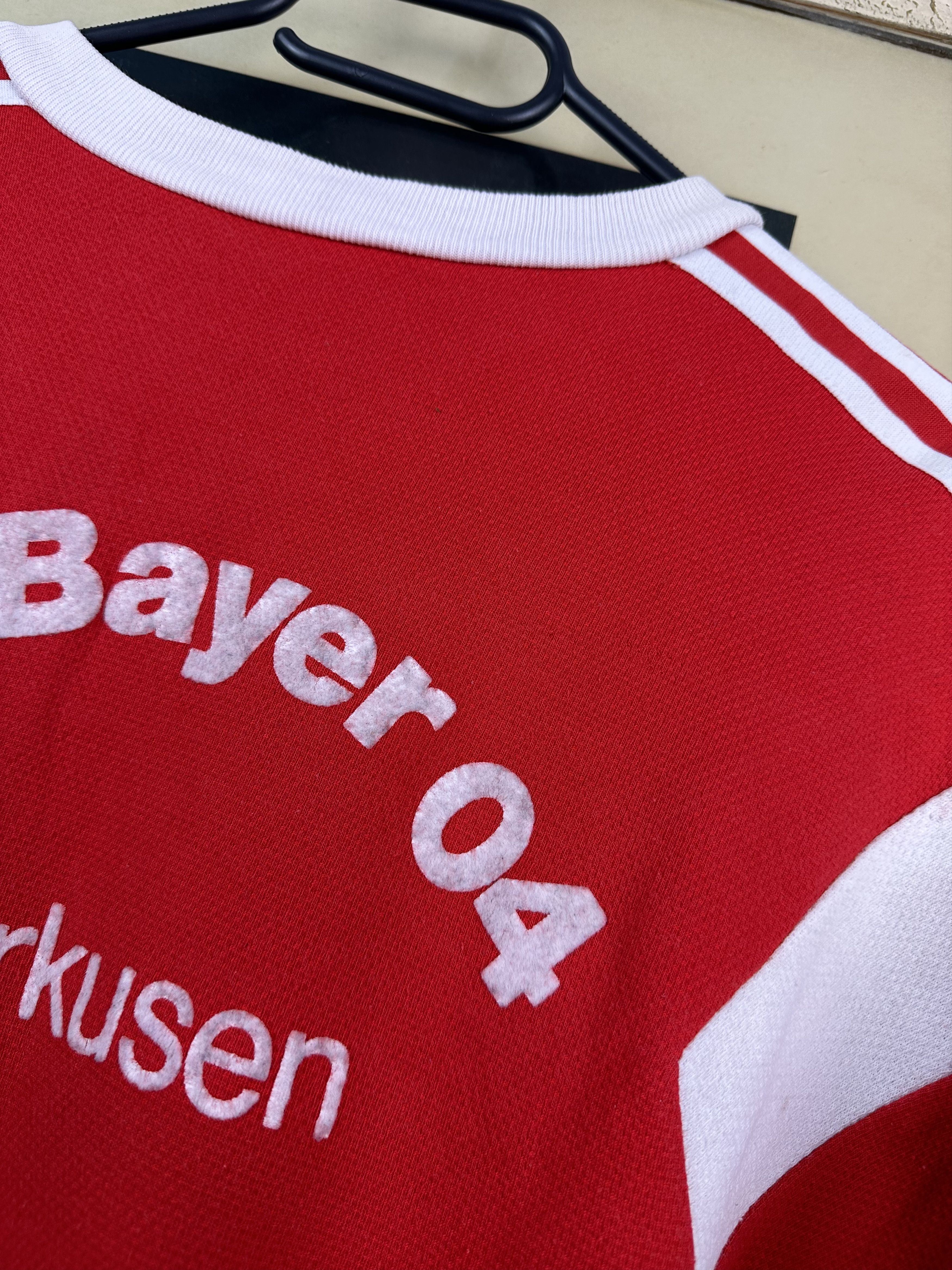 Adidas × Vintage Bayer 04 Leverkusen football shirt 1986 Adidas Jersey Rare Size US S / EU 44-46 / 1 - 14 Thumbnail