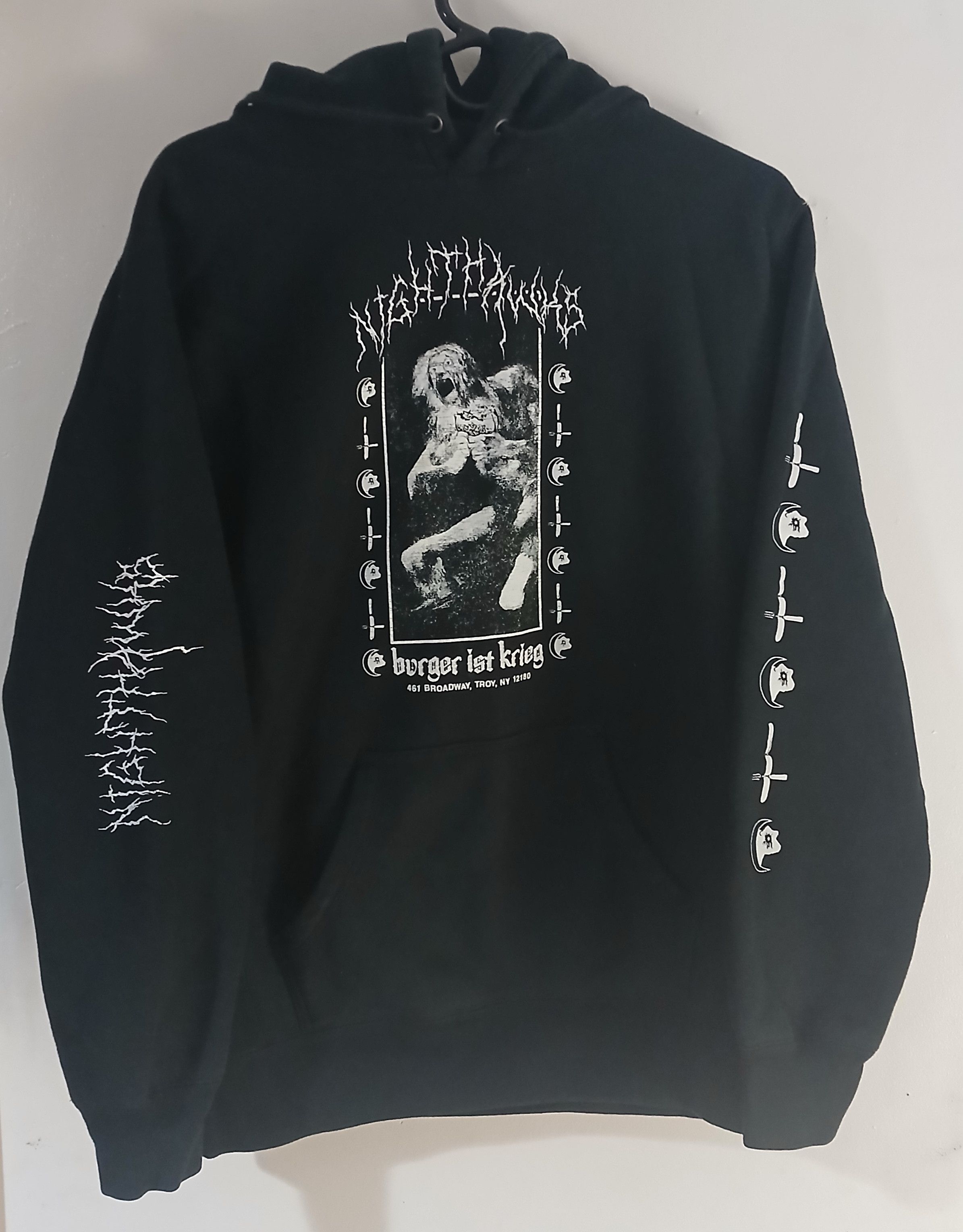 Other Nighthawks Burger Ist Krieg - Hoodie/Hooded Sweatshirt - XL Size US XL / EU 56 / 4 - 1 Thumbnail