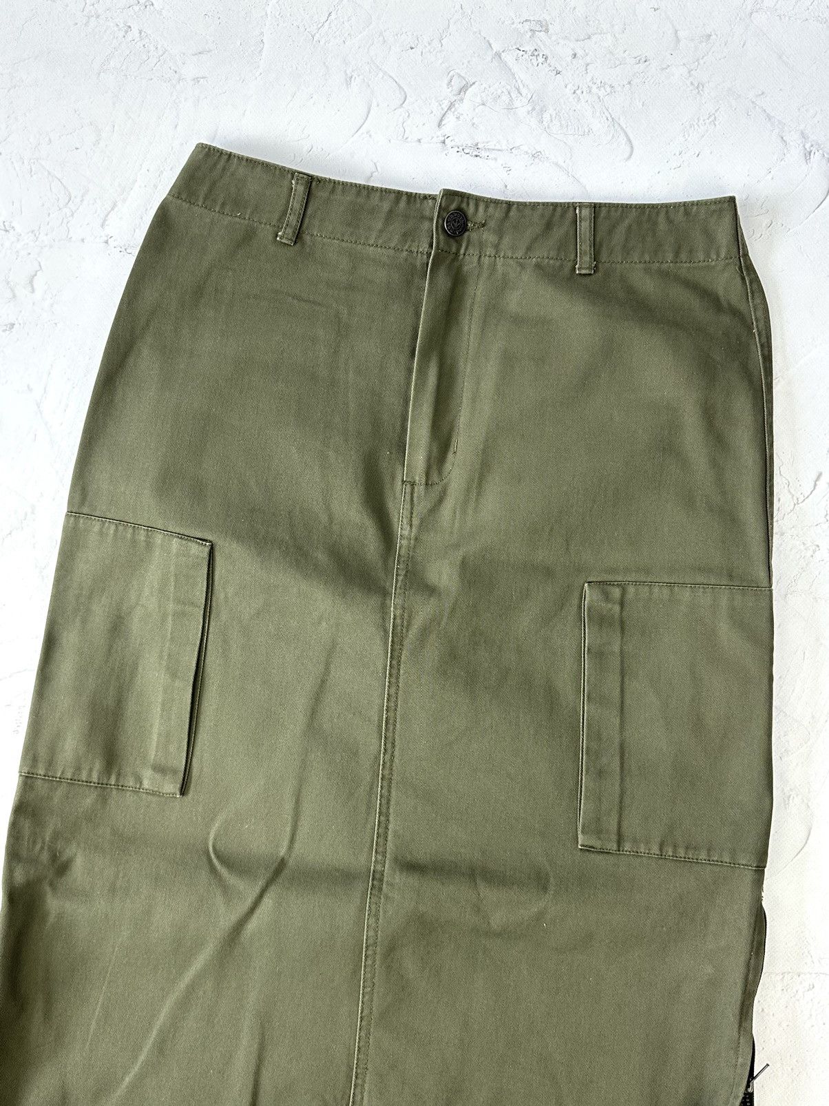 Beauty Beast × Vintage Neighborhood Zipper Cargo Maxi Skirt Size 26" / US 2 / IT 38 - 5 Thumbnail