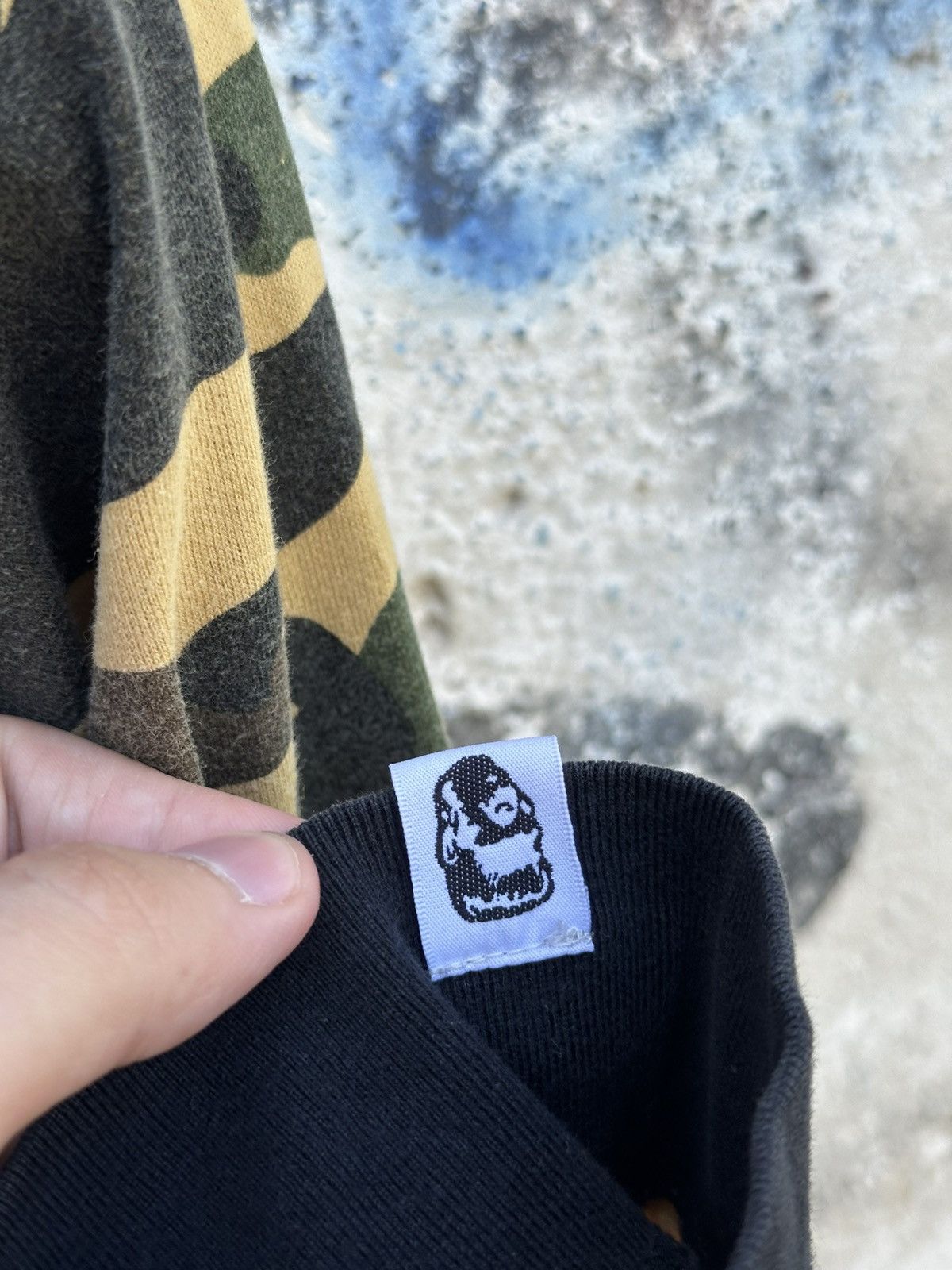 Bape A BATHING APE 1st Camo Shark Tee Long Sleeve Tee Size XL Size US XL / EU 56 / 4 - 4 Thumbnail