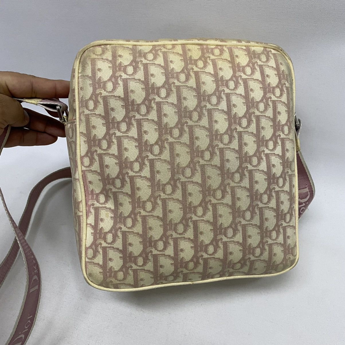 Dior ‼️LASTDROP‼️ CHRISTIAN DIOR TROTTER FLOWER SHOULDER BAG Size ONE SIZE - 3 Thumbnail