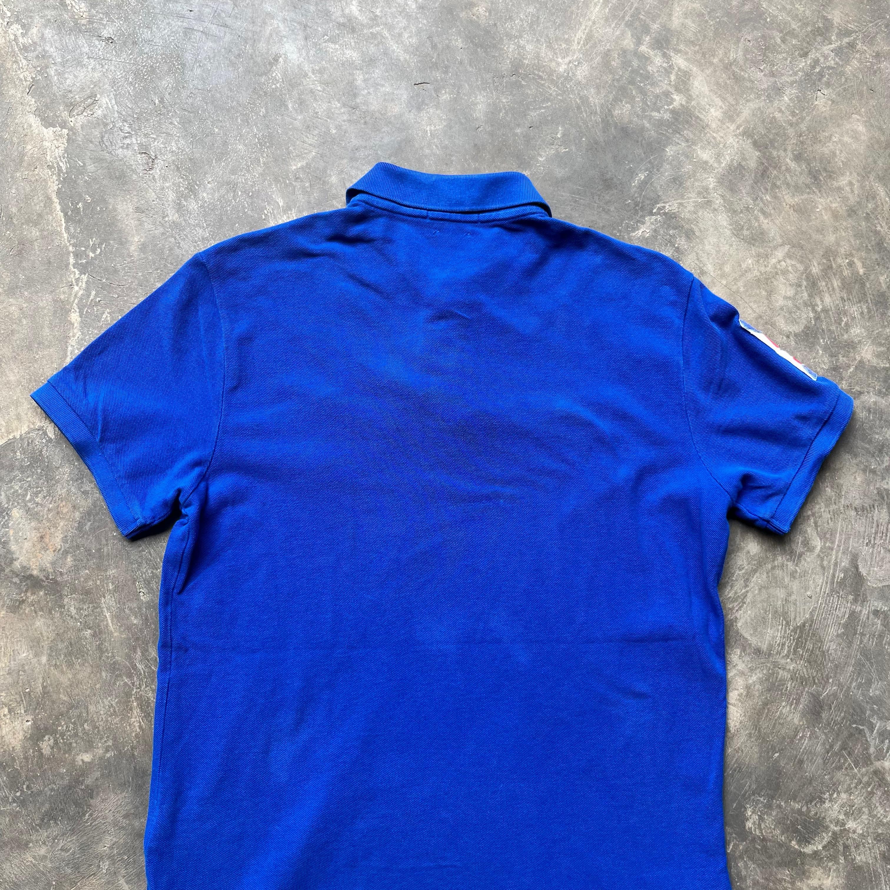Polo Ralph Lauren 💥Polo Ralph Lauren Embroidered Big Pony Rugby Shirt Size US M / EU 48-50 / 2 - 14 Thumbnail
