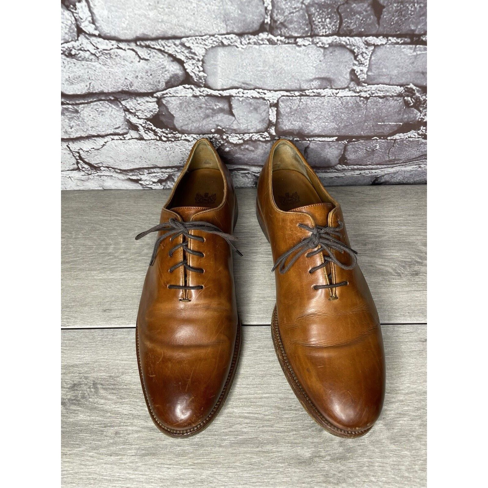 Cole Haan Cole Haan AMERICAN CLASSICS Mahogany Brown Leather Oxfords D Size US 8.5 / EU 41-42 - 22 Thumbnail