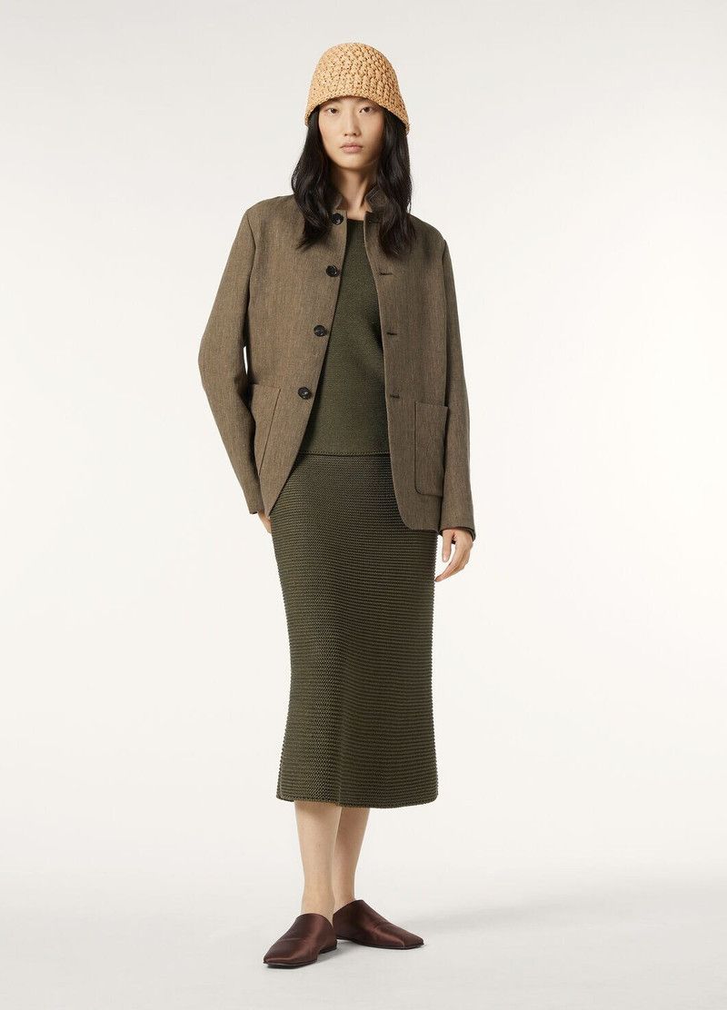 Loro Piana o1srvl11e0526 FAP2757 Scrivia Sweater in Green Size L / US 10 / IT 46 - 2 Thumbnail
