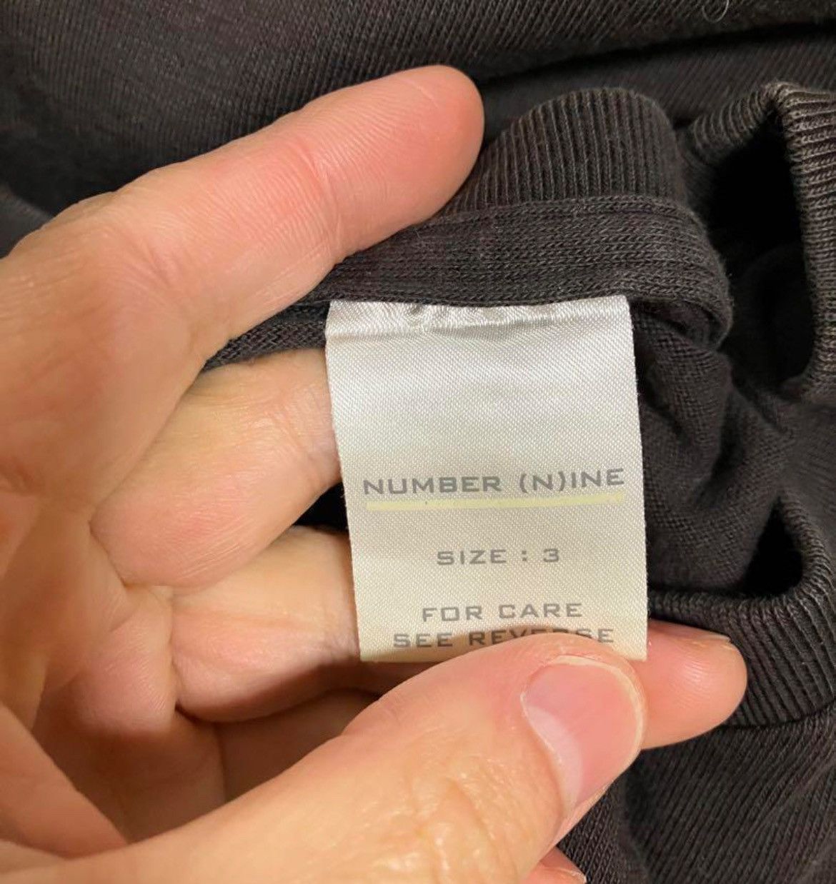Number (N)ine Number (N)ine Bible Tee SS01 Size US L / EU 52-54 / 3 - 3 Thumbnail