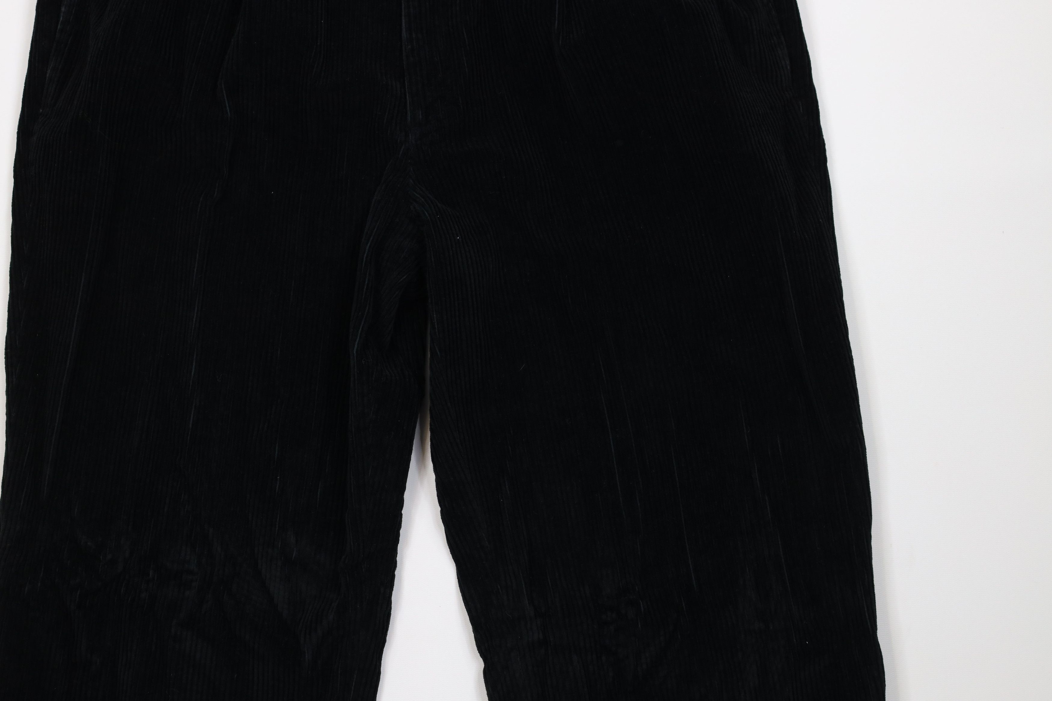 Vintage Vintage 90s Streetwear Pleated Wide Leg Corduroy Chino Pants Size US 40 / EU 56 - 3 Thumbnail