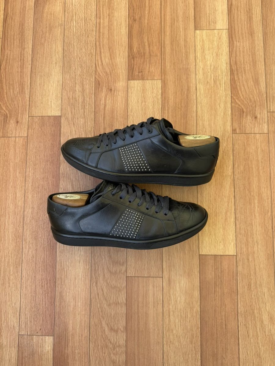 Saint Laurent Paris Saint Laurent SL/01 Studded Sneakers Size US 7.5 / EU 40-41 - 8 Thumbnail