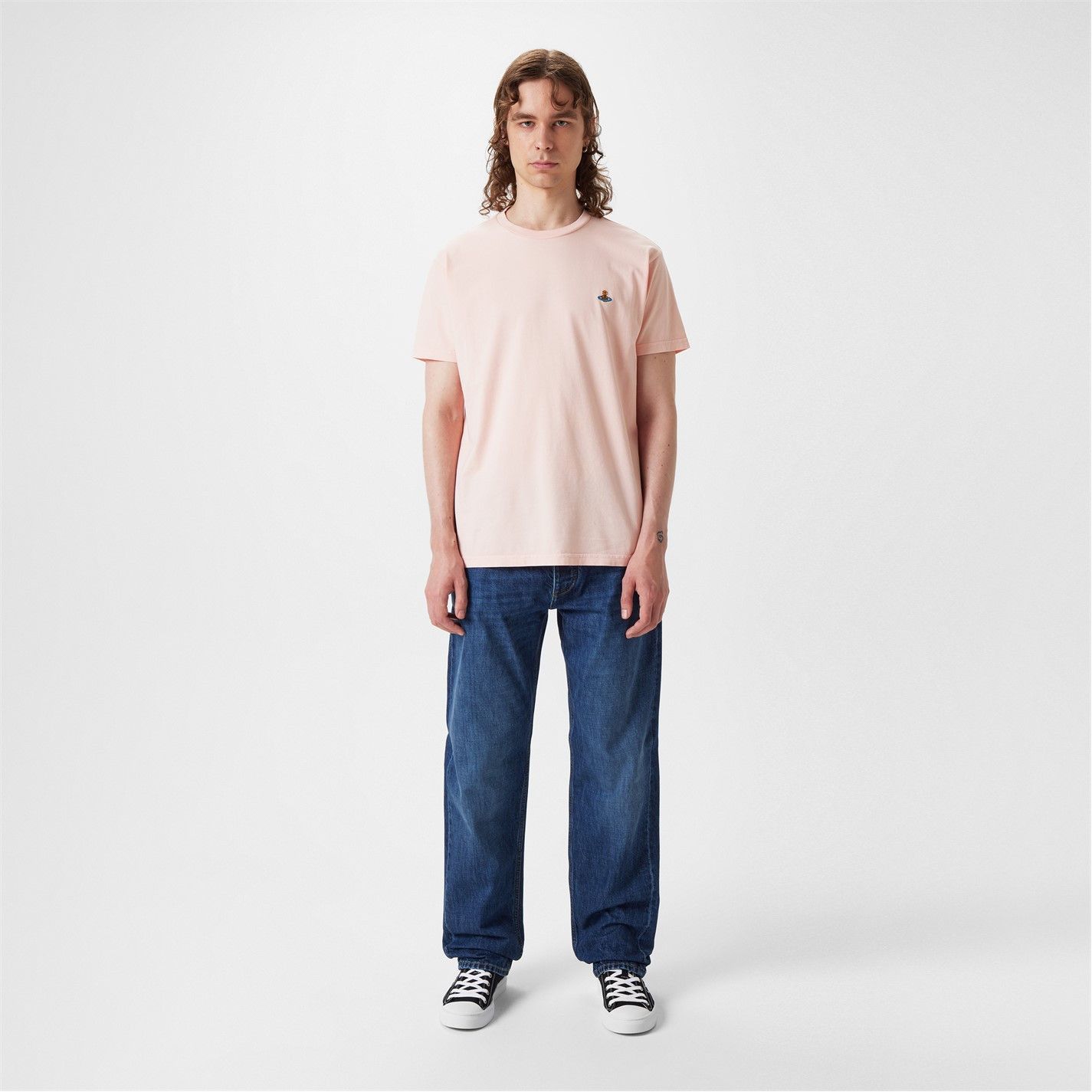 Vivienne Westwood o1g2r1mq0526 Orb T-Shirt in Light Pink Size US XXL / EU 58 / 5 - 5 Thumbnail