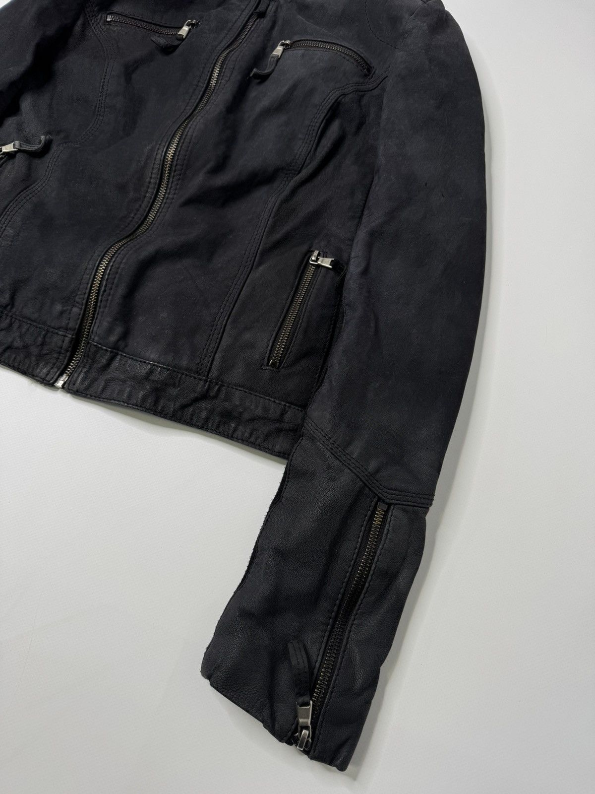 Genuine Leather Vintage leather slim jacket if6was9 swag hysteric hedi avant Size S / US 4 / IT 40 - 3 Thumbnail