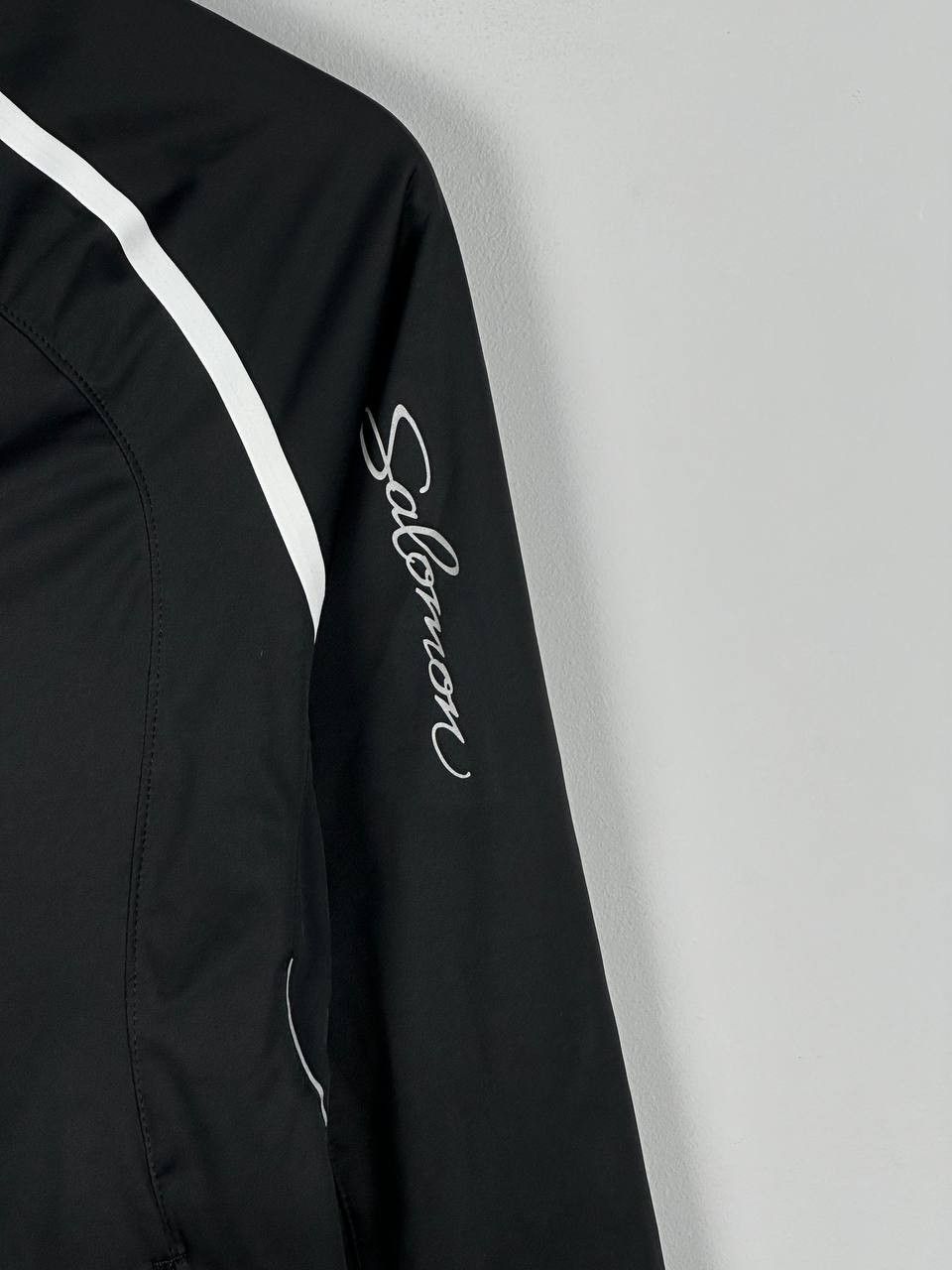 Salomon Vintage Salomon Jacket Clima Wind Softshell Black Size M / US 6-8 / IT 42-44 - 4 Thumbnail