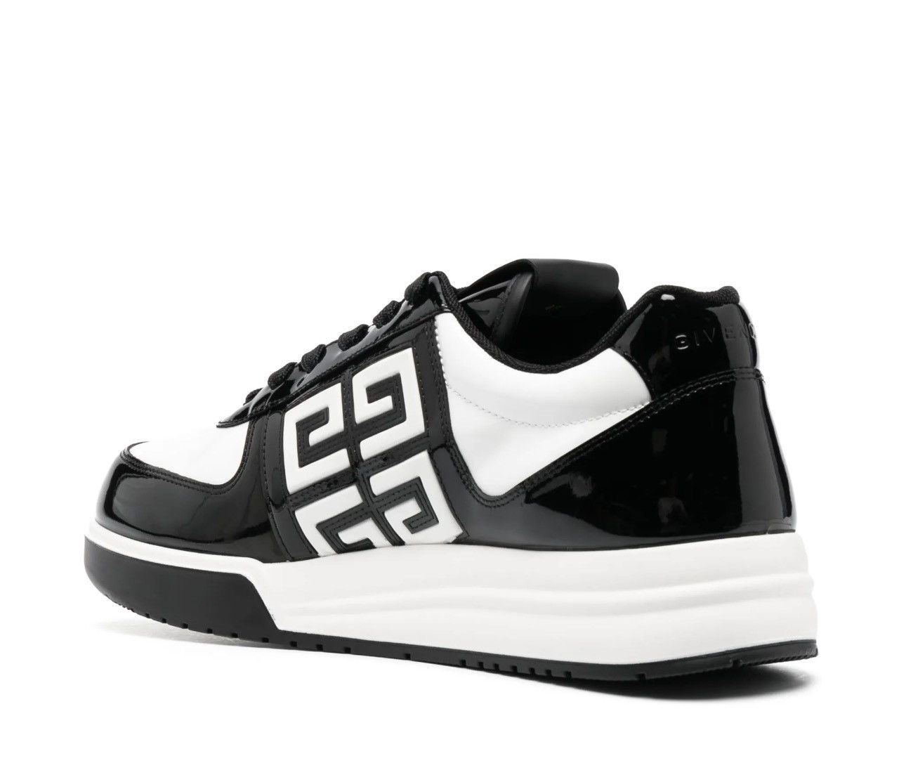 Givenchy GIVENCHY G4 LOW SNEAKERS - BLACK/WHITE Size US 10.5 / EU 43-44 - 3 Thumbnail