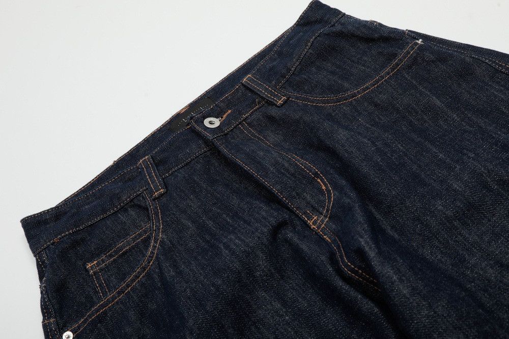 Jean Men's high street patchwork wide-leg scimitar jeans Size US 32 / EU 48 - 3 Thumbnail