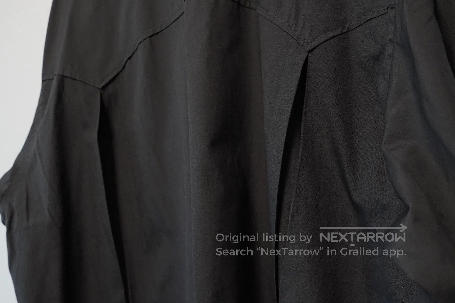 Yohji Yamamoto Yohji Yamamoto 1980ss Zip Shirt. Size US M / EU 48-50 / 2 - 6 Thumbnail