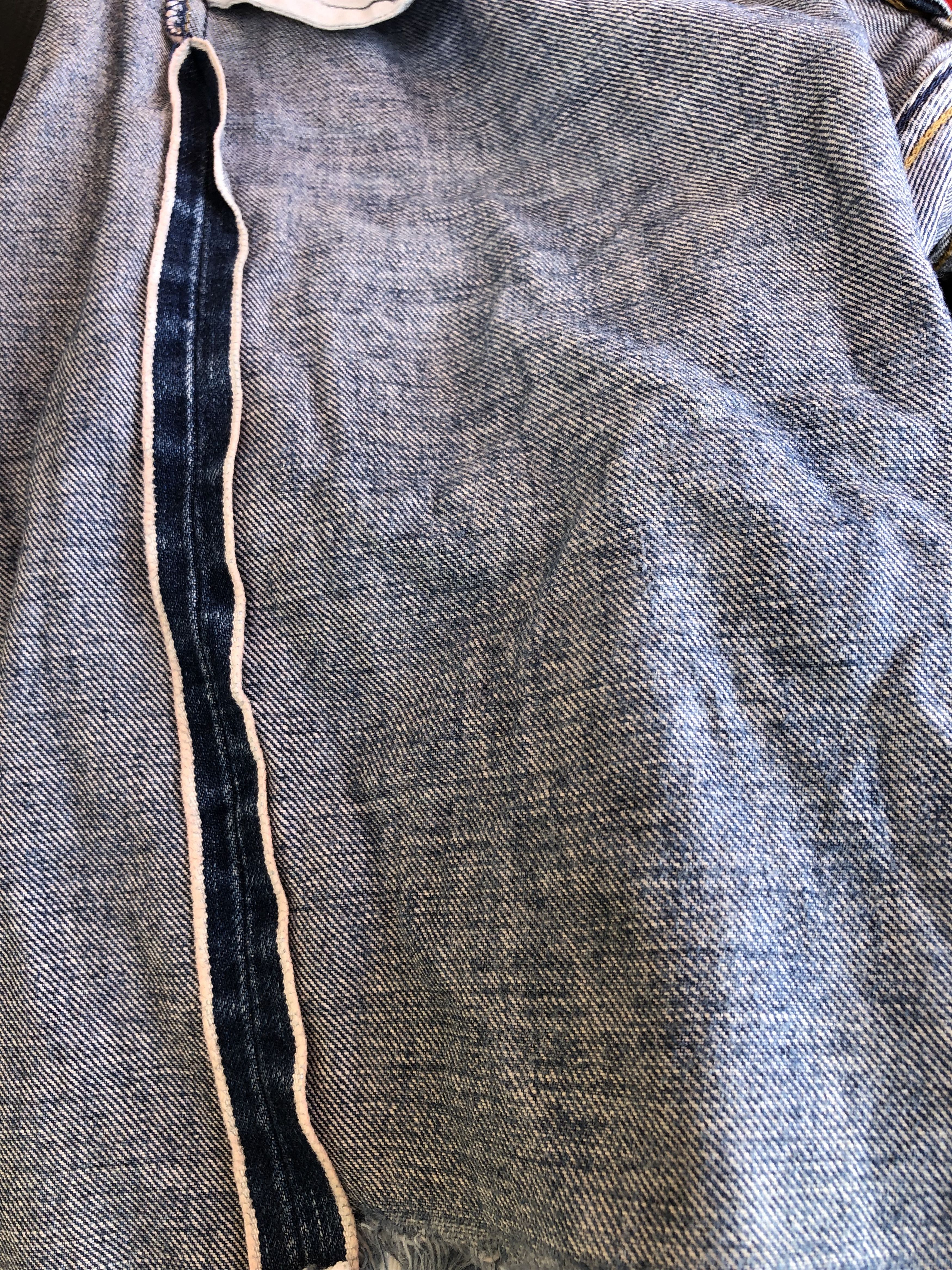 Levi's × Levi's Vintage Clothing Vintage Distressed Levis 503 Selvedge Cut Off Men Denim Size US 32 / EU 48 - 8 Thumbnail