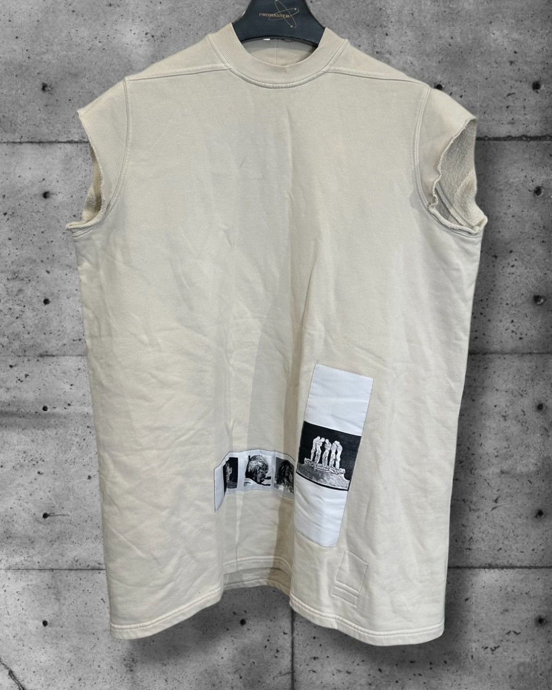 Rick Owens Rick Owens Drkshdw patch sleeveless vest Size US M / EU 48-50 / 2 - 1 Thumbnail