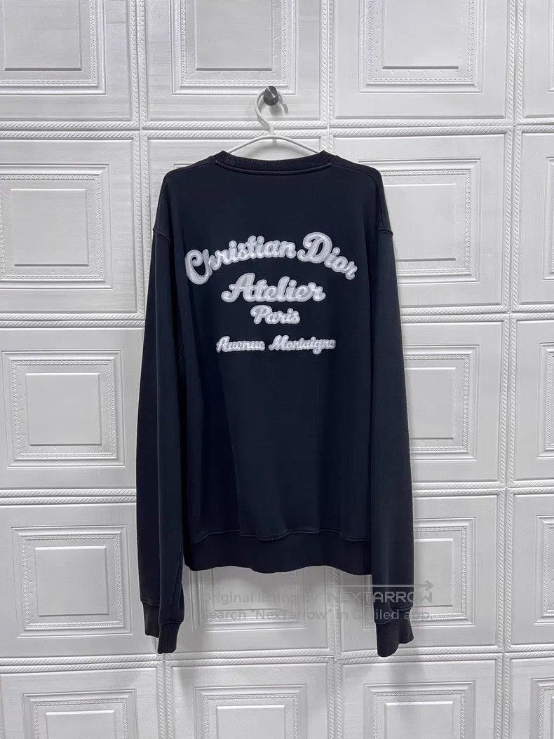 Dior Dior Embroidered slogan letter logo sweatshirt Size US XXL / EU 58 / 5 - 2 Thumbnail