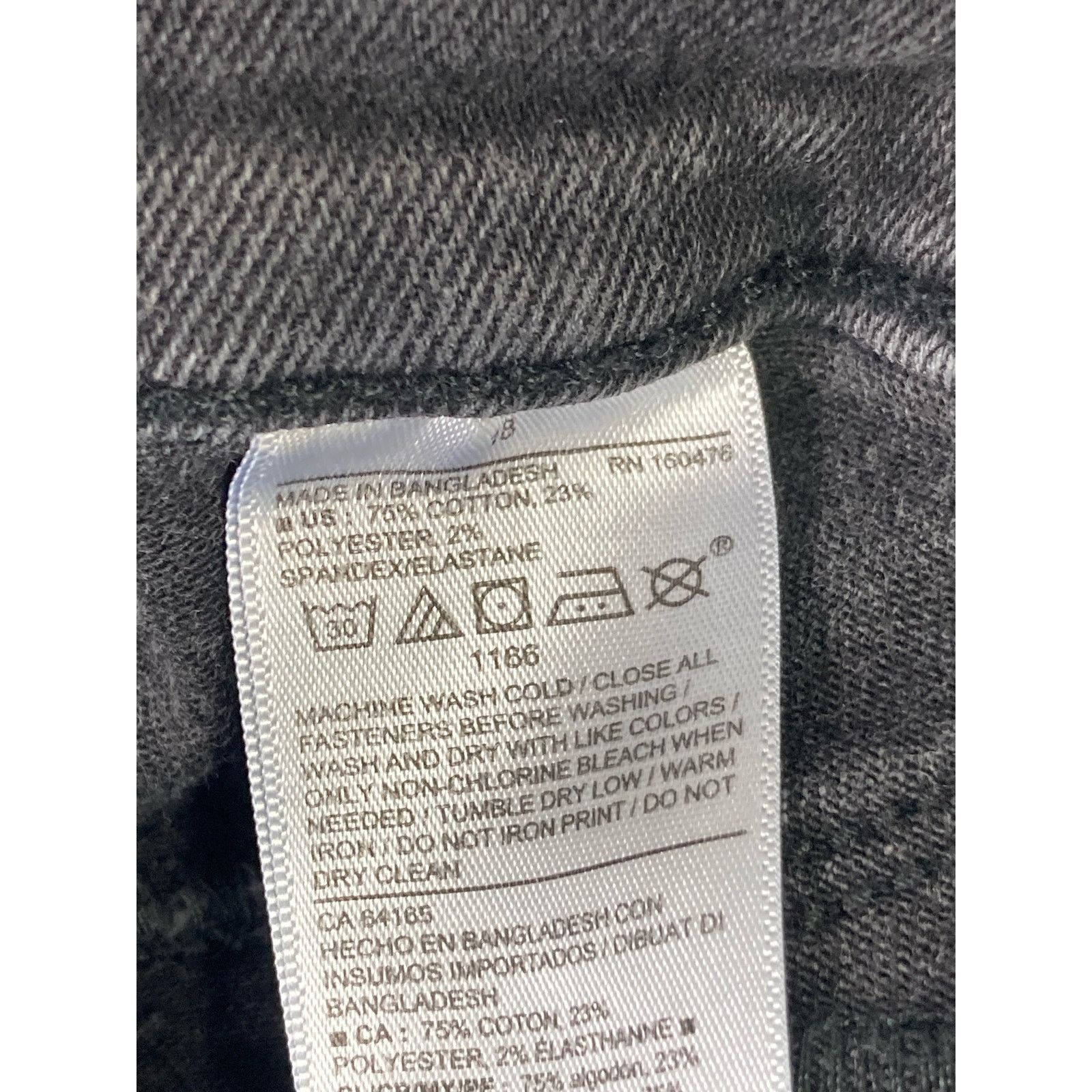 Old Navy Old Navy Women's Skinny Jeans Ballerina Style Black Size 8 Size 30" / US 8 / IT 44 - 3 Thumbnail