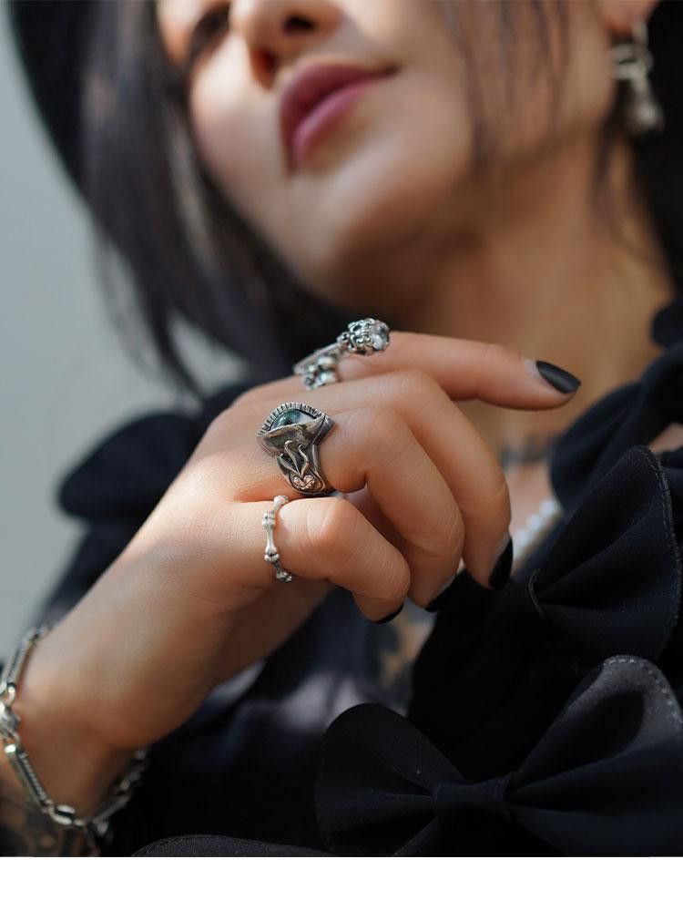 Jewelry Future Jewelry Rings Open Size Chrome Ring (Size 7-13) Size ONE SIZE - 5 Thumbnail