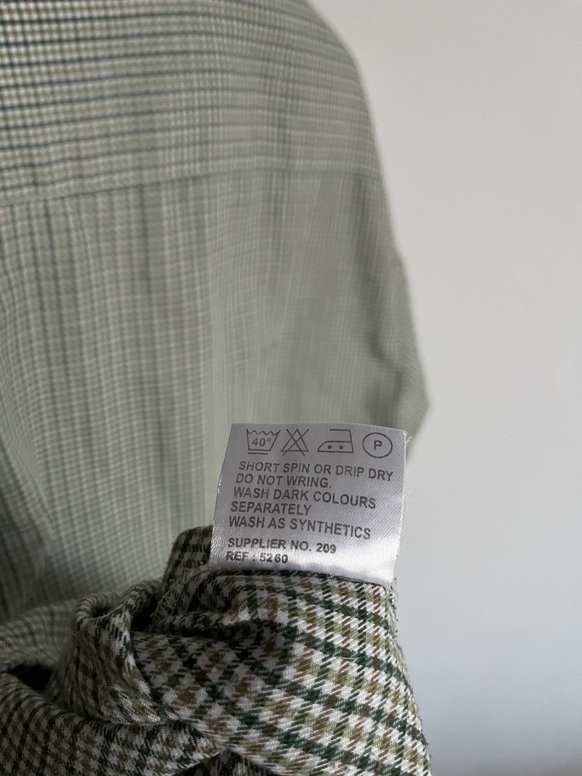 Dickies × Japanese Brand × Vintage Vintage 90s Dickies Plaid Button Up Shirt Flannel Workwear Size US L / EU 52-54 / 3 - 7 Thumbnail