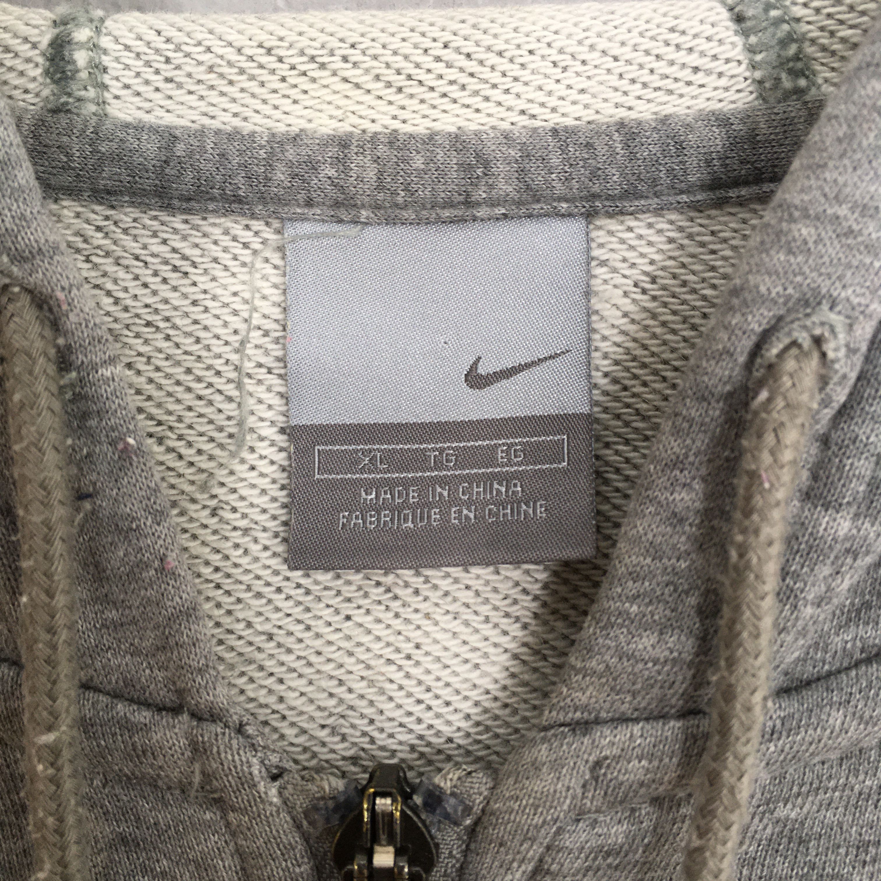 Nike Vintage 90's Nike Swoosh Hoodie Sweatshirts XLarge Size US XL / EU 56 / 4 - 5 Thumbnail