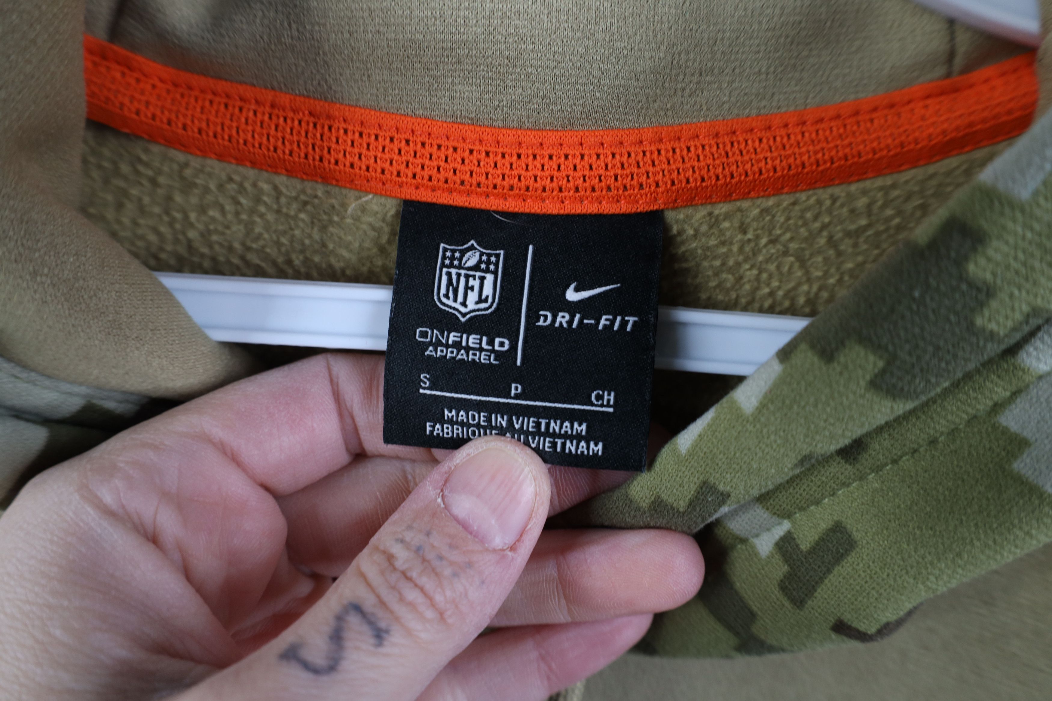 Nike Nike On Field Service Los Angeles Rams Football Hoodie Camo Size US S / EU 44-46 / 1 - 12 Thumbnail