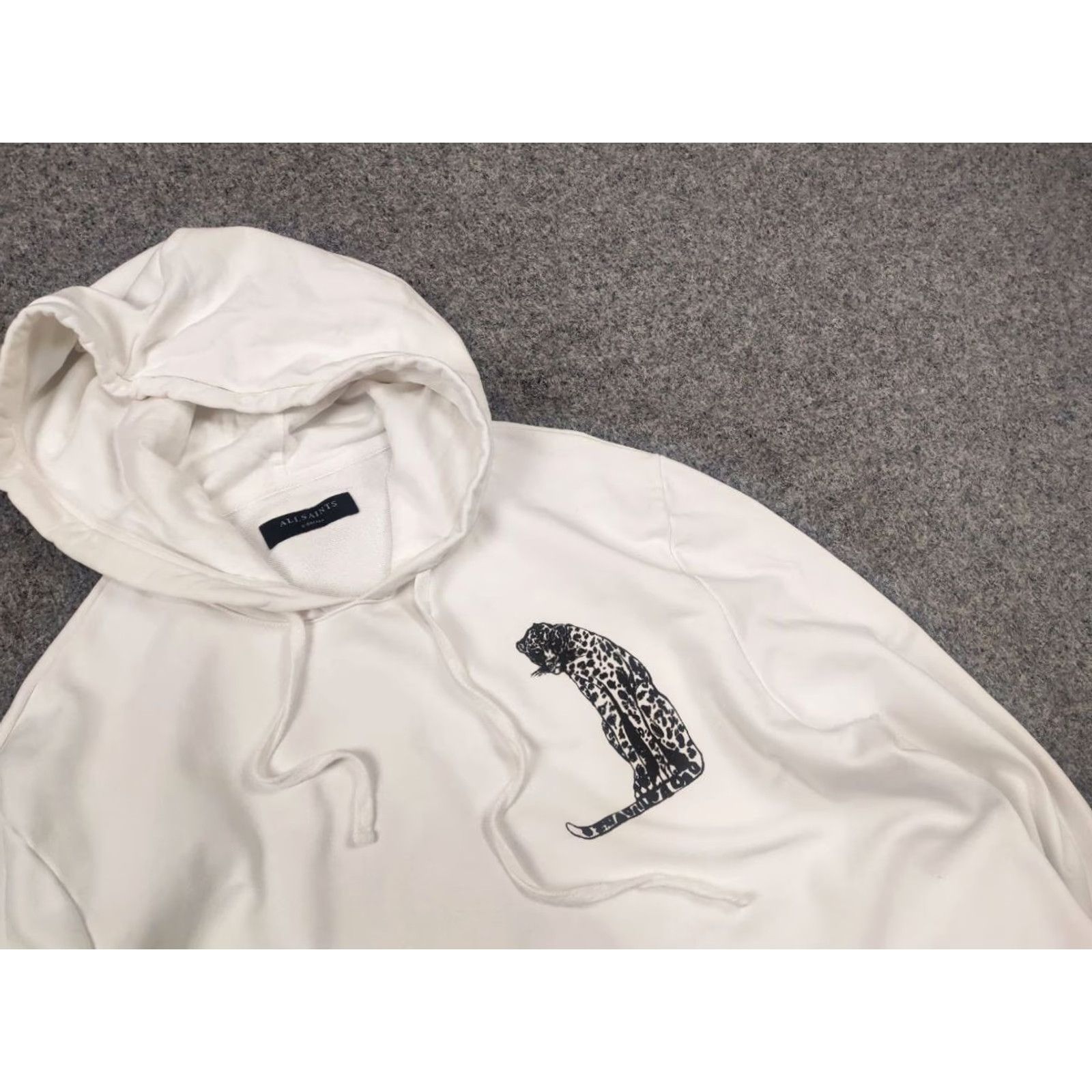 Allsaints Allsaints Cheetahs Hoodie L S White Leopard Logo Oversized Shirt Mens XS-XL? Size US M / EU 48-50 / 2 - 5 Thumbnail