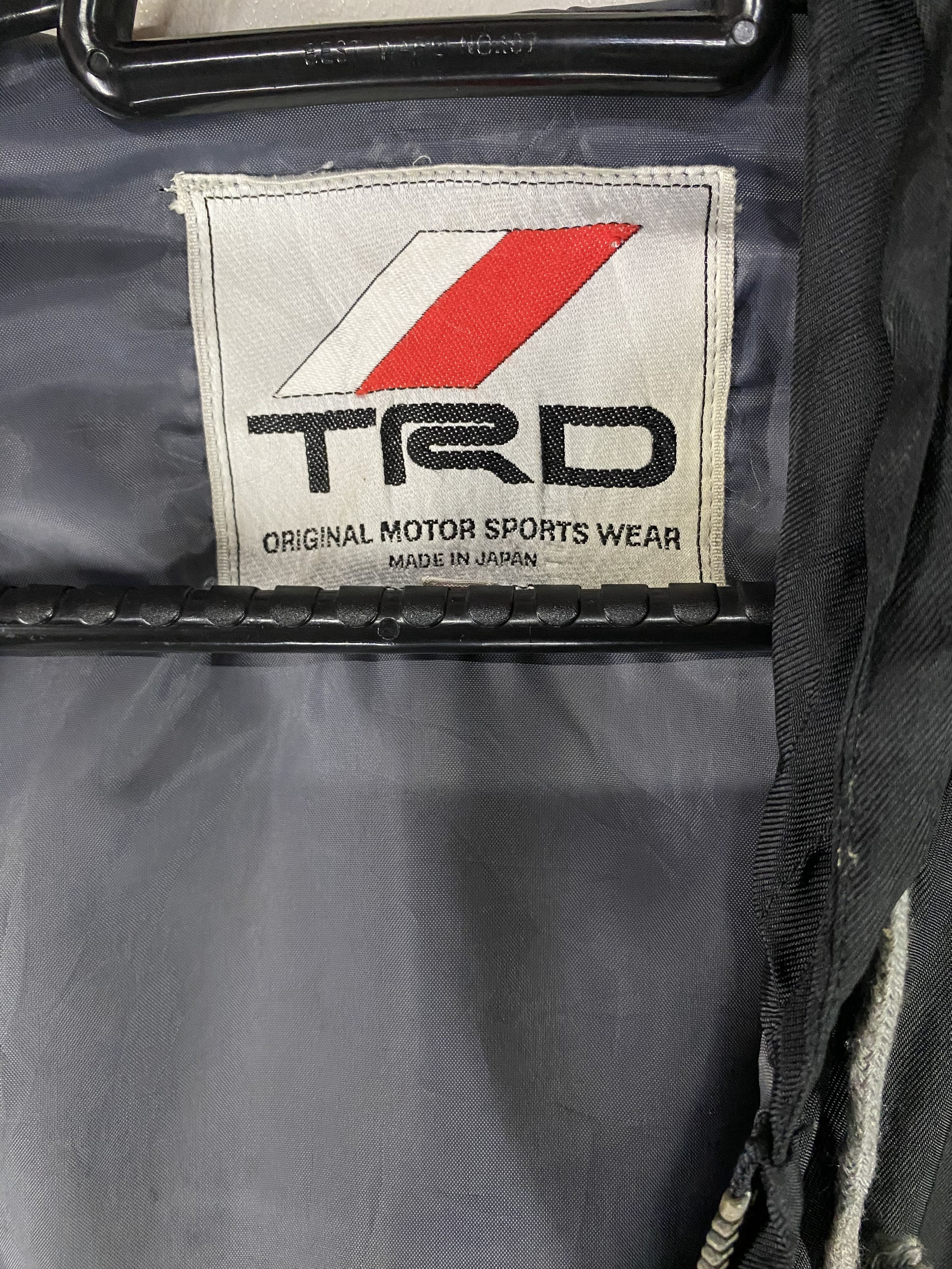 Japanese Brand × Vintage 90s TRD Toyota Racing Development embroidered logo jacket Size US M / EU 48-50 / 2 - 12 Thumbnail