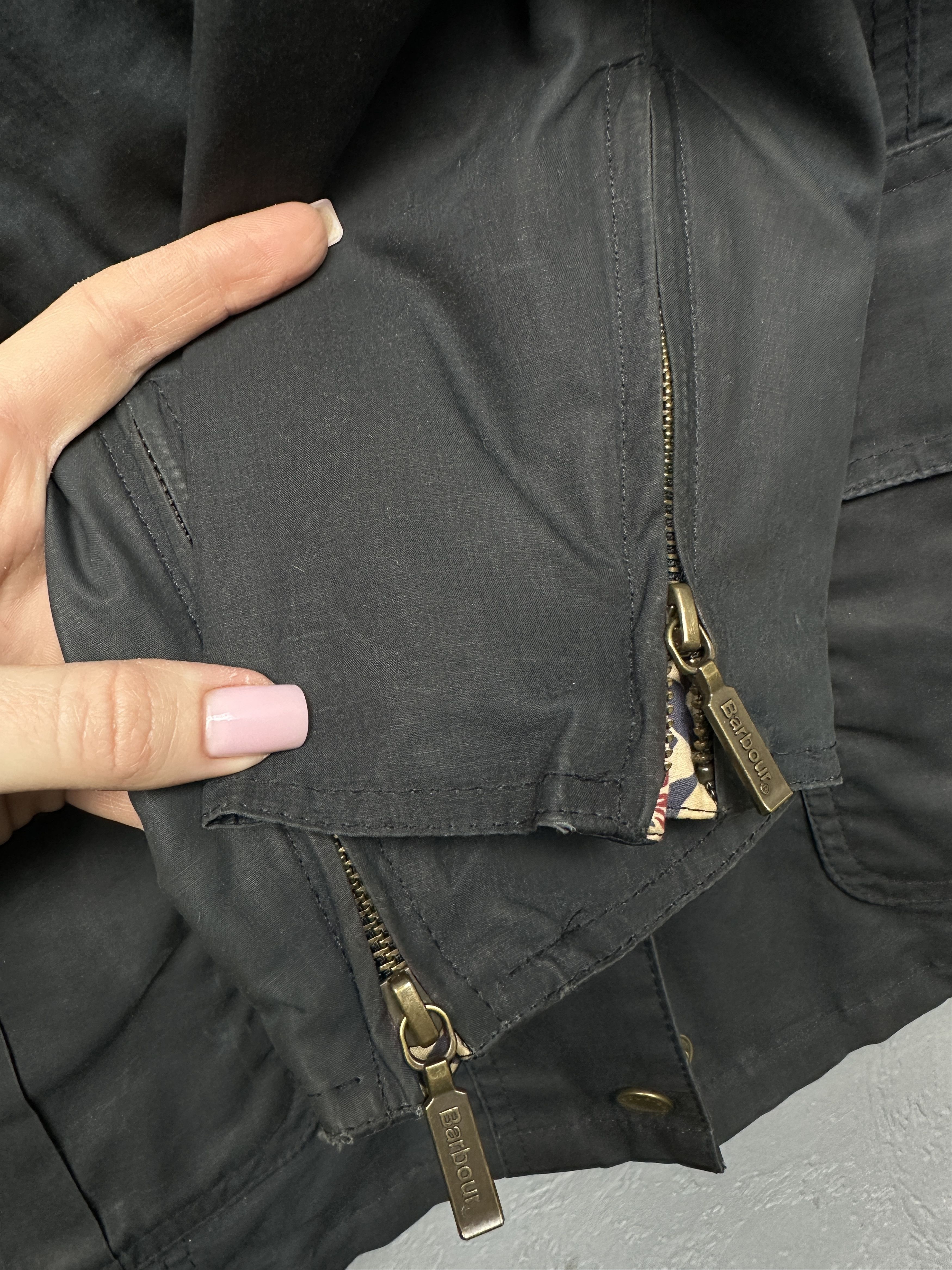 Barbour Barbour Womens Emma Wax Waxed Jacket Morris & Co Size XL / US 12-14 / IT 48-50 - 11 Thumbnail