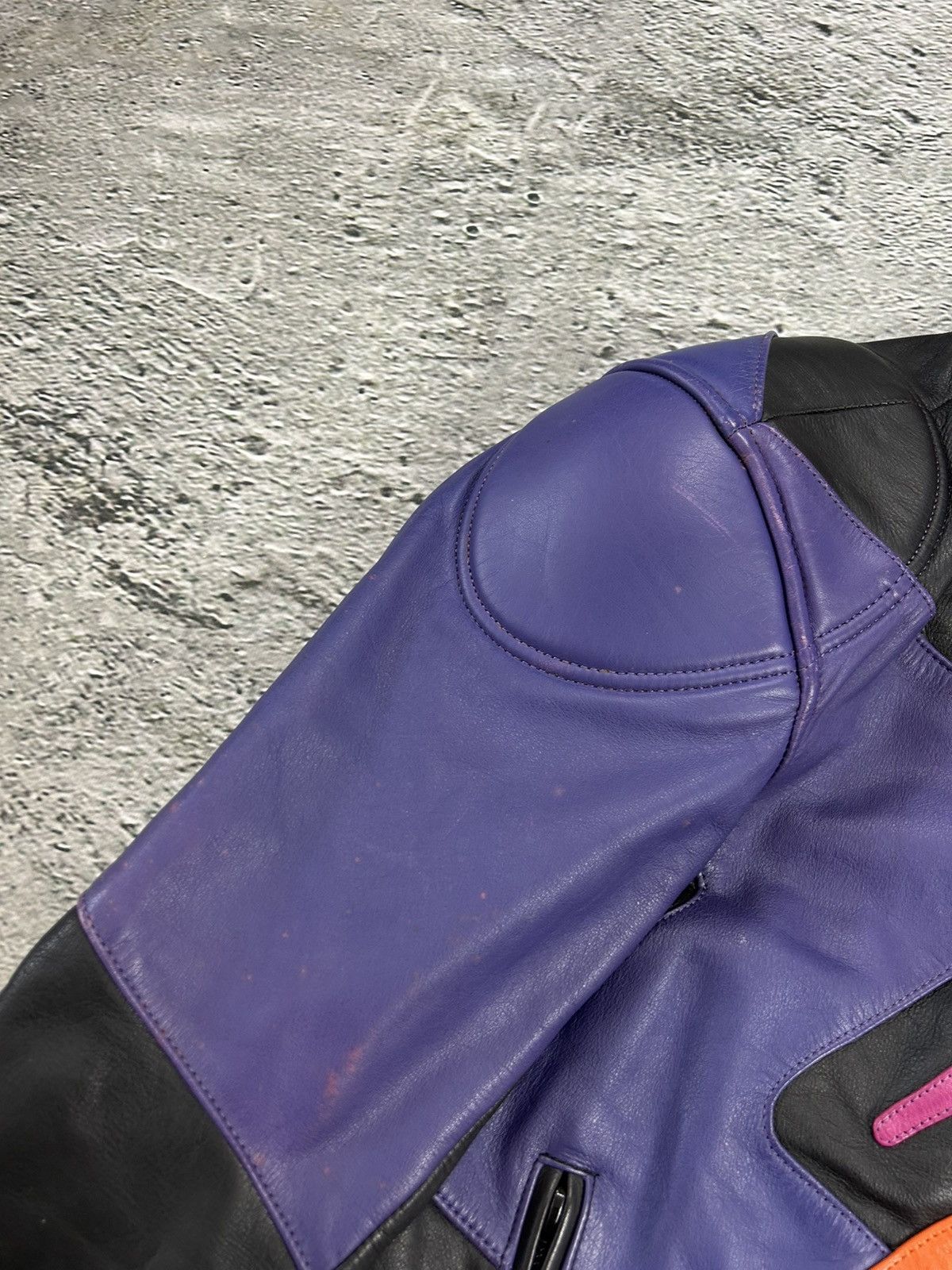 Vintage IXS Racing Leather Jacket vintage Y2K motorcycle Size US S / EU 44-46 / 1 - 6 Thumbnail