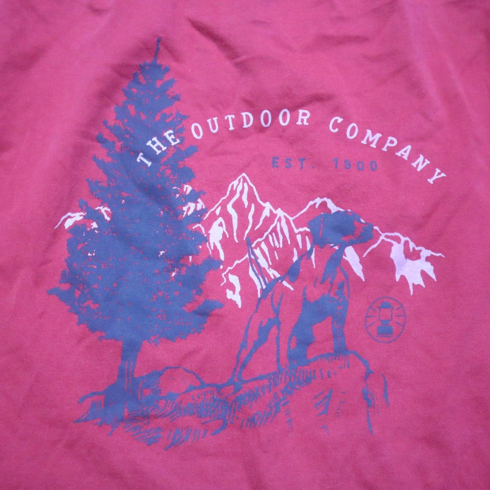 Vintage Coleman T-Shirt Shirt Adult Men L Red Graphic Tee? Size US L / EU 52-54 / 3 - 2 Thumbnail