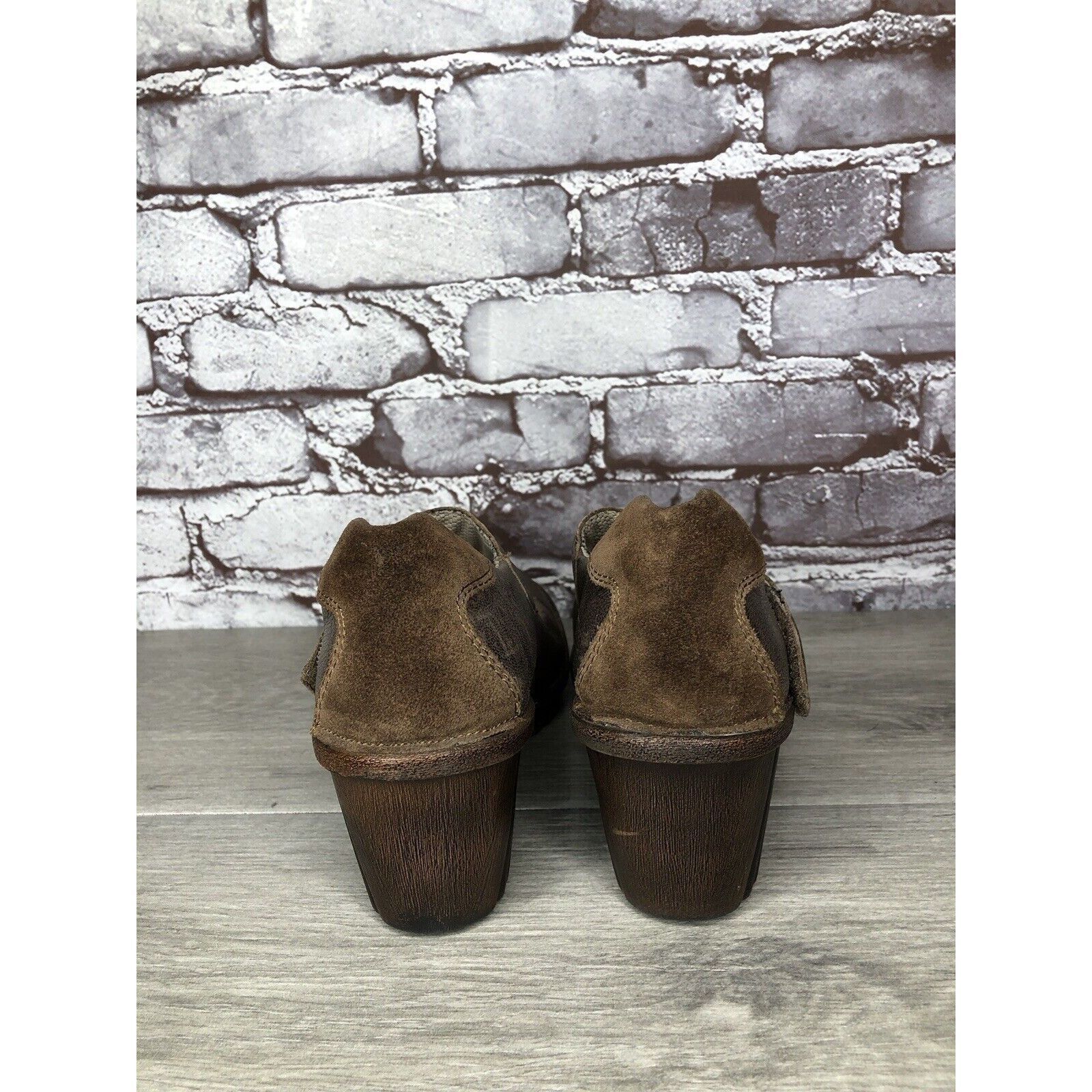 Other Bionica Bronze Leather Shimmer Mary Jane Strap Wedge Shoes W Size US 7.5 / IT 37.5 - 4 Thumbnail
