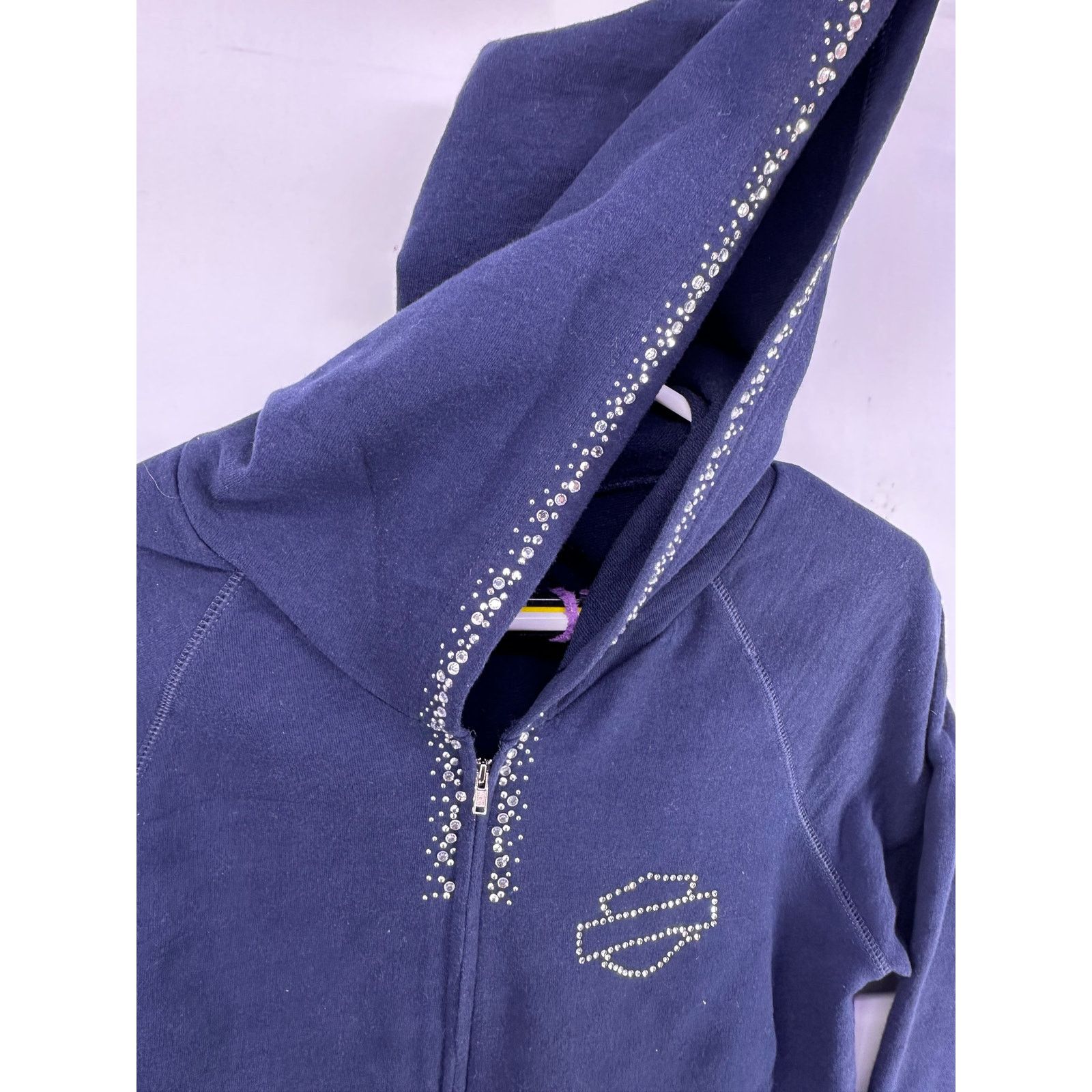 Harley Davidson Harley Davidson Twin Cities Lakeville Navy Zipup Hoodie 2012 Size M / US 6-8 / IT 42-44 - 5 Thumbnail