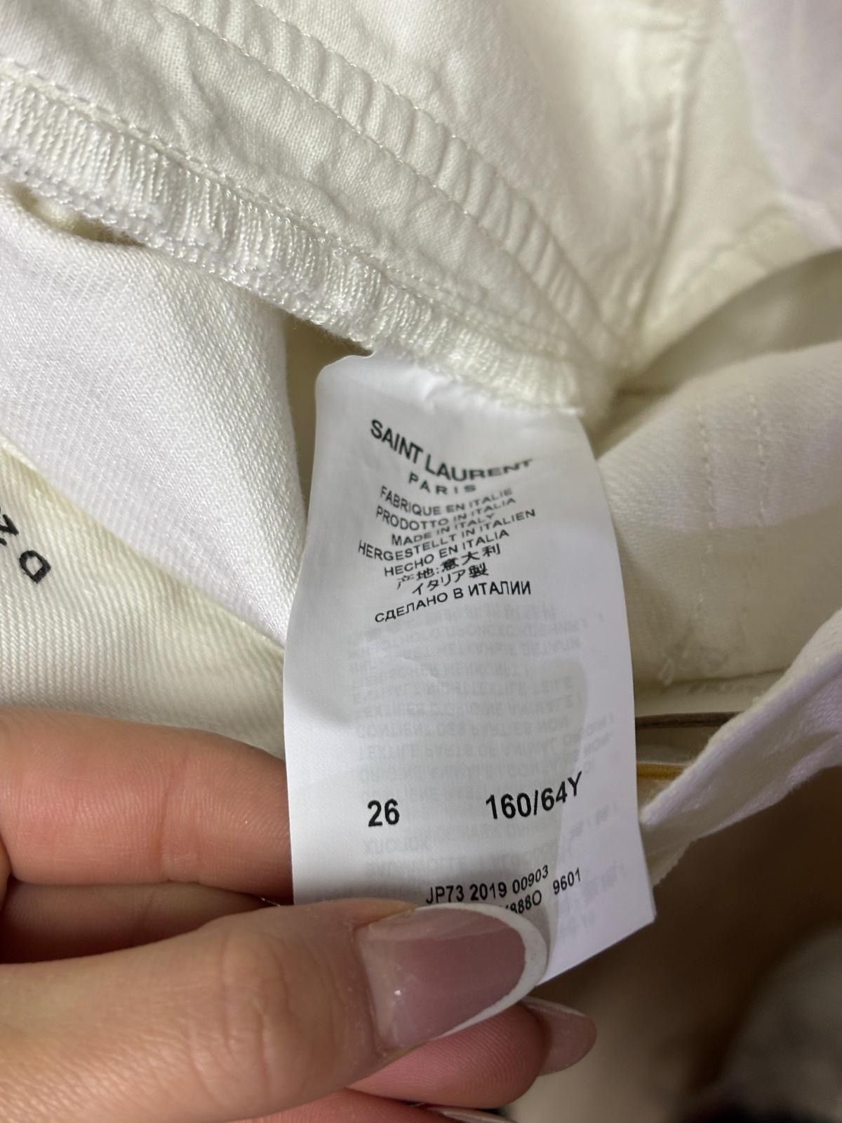 Yves Saint Laurent Yves Saint Laurent women's jeans, size IT 40 Size 26" / US 2 / IT 38 - 8 Thumbnail