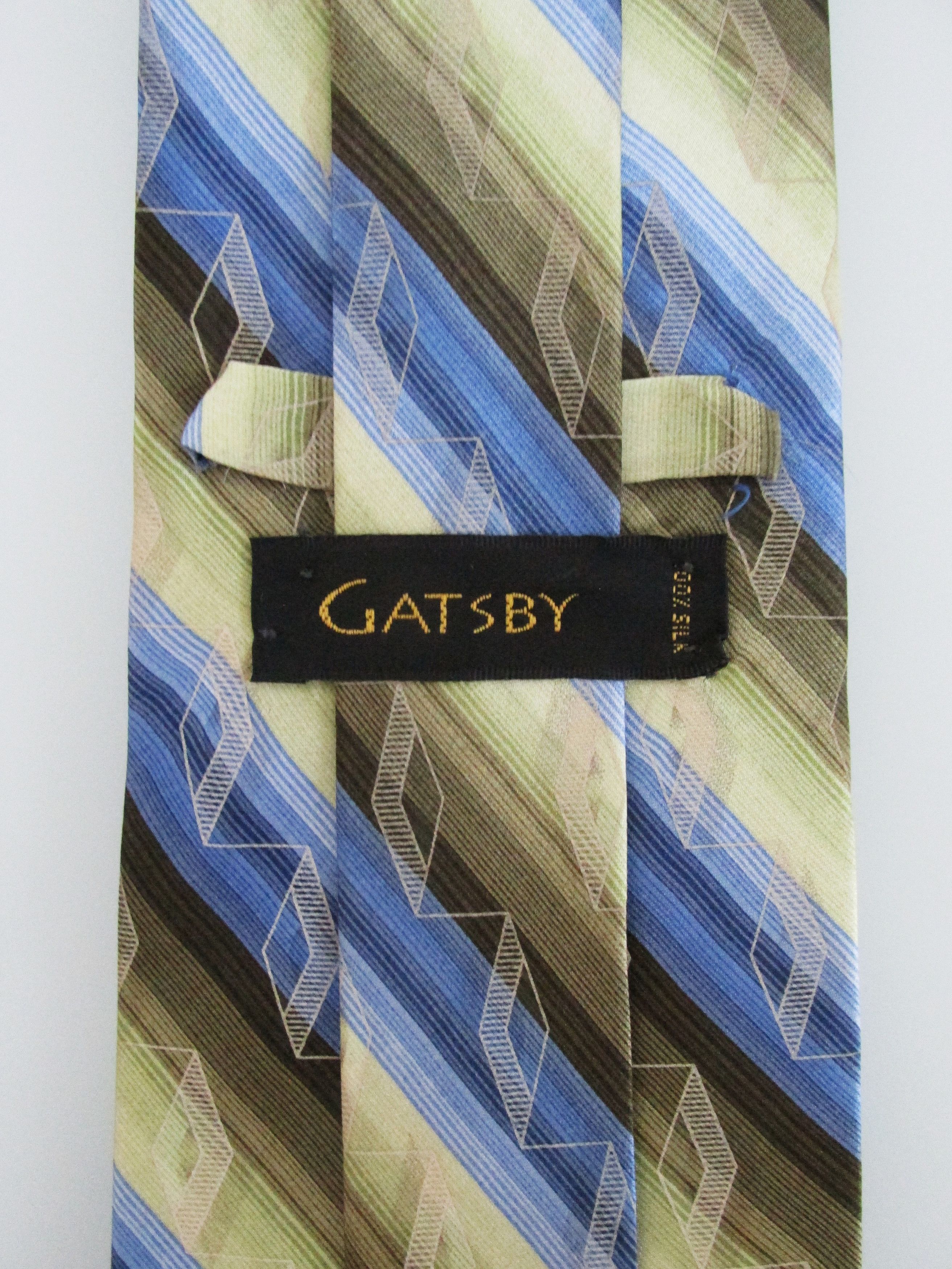 Other Gatsby Men's Silk Tie & Pocket Square Set Size ONE SIZE - 5 Thumbnail
