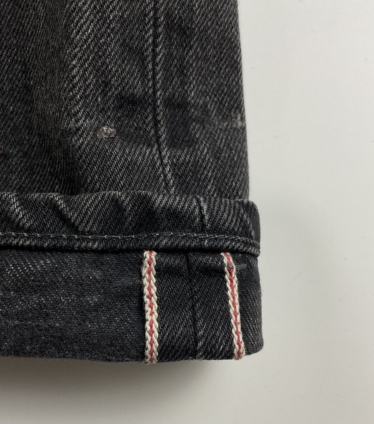 Neighborhood Neighborhood F/W'09 Black Icon Narrow Straight Denim Size US 34 / EU 50 - 8 Thumbnail