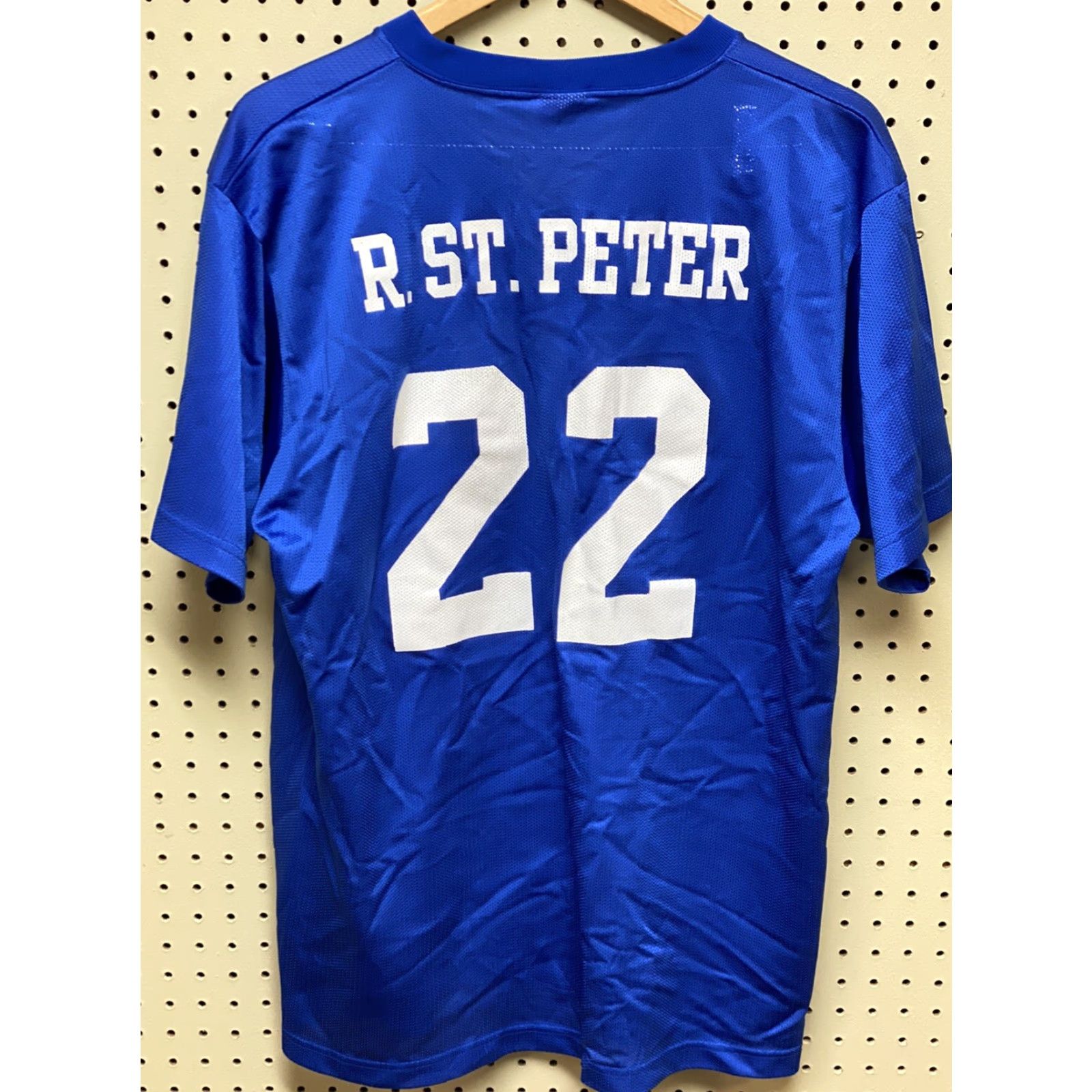 Vintage VINTAGE Alleson Athletic Don Alleson Blue Chargers #22 St Peter Football Soccer Jersey L Size US L / EU 52-54 / 3 - 2 Thumbnail