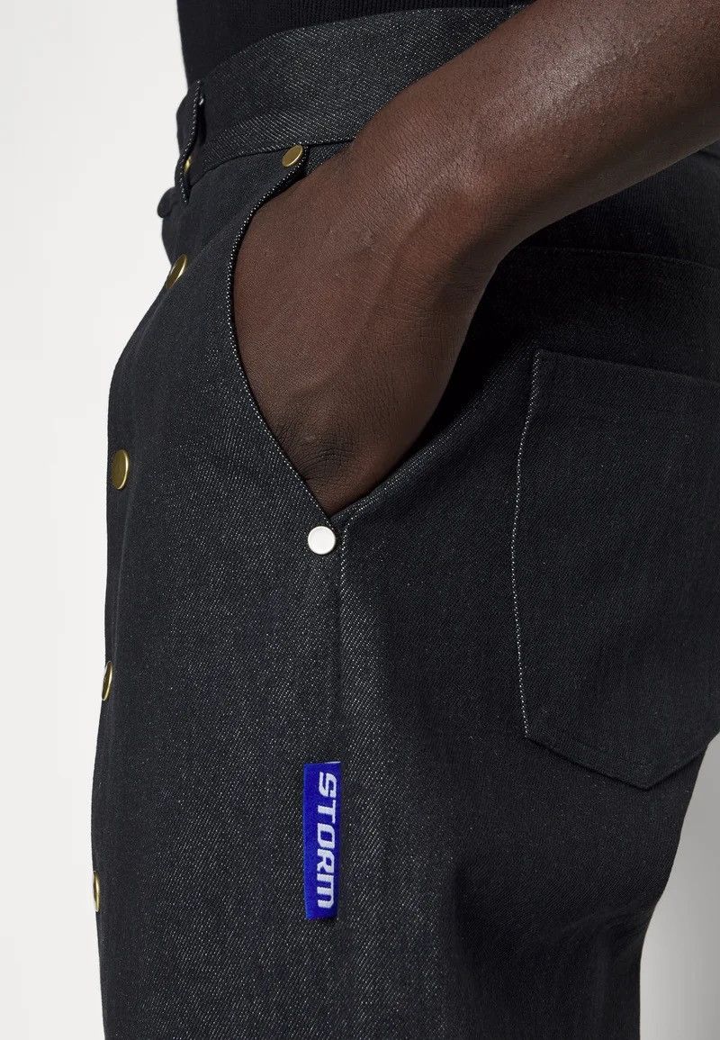 !DS! SS23 Nikolaj Storm Chaco Washed Black Pants