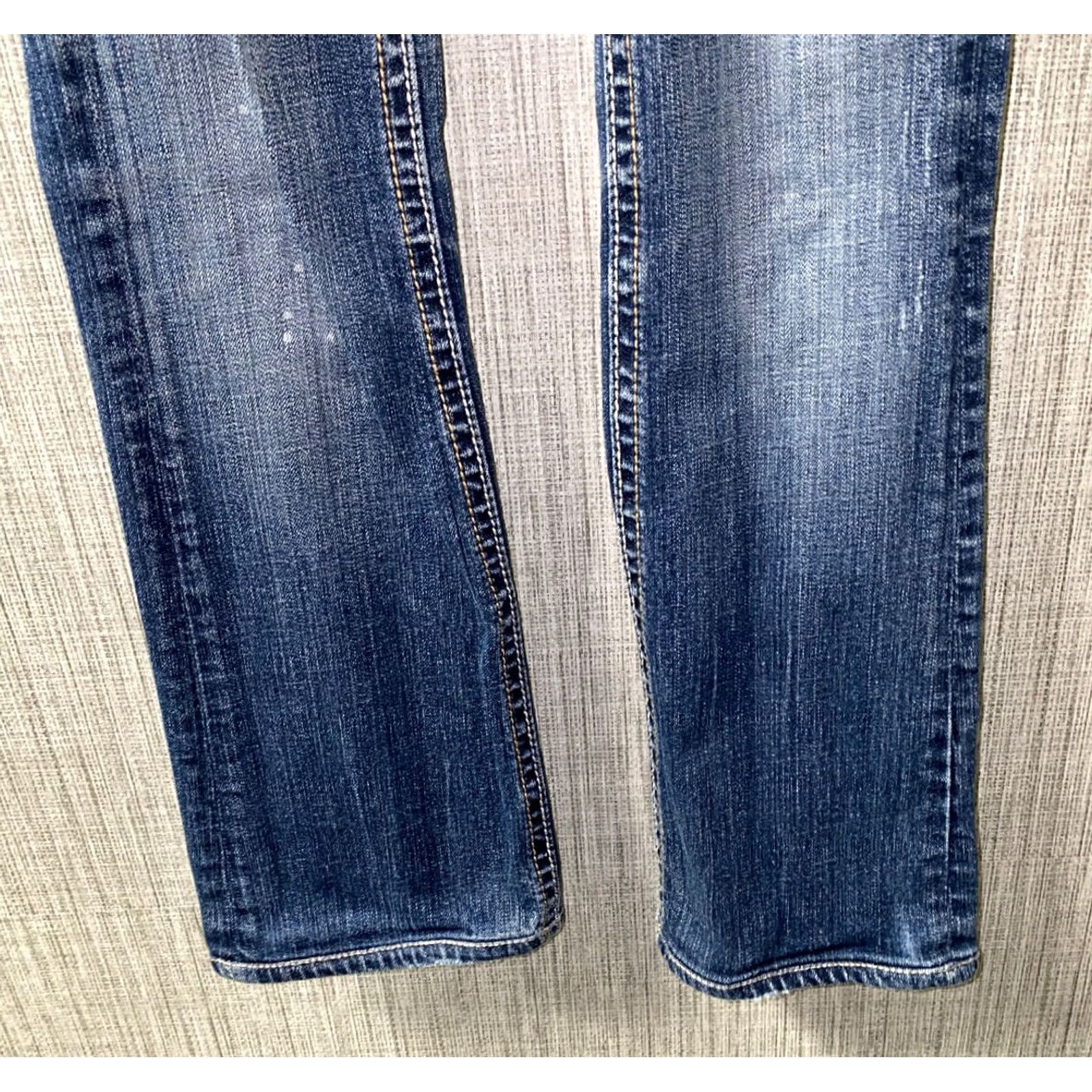 Vintage Rock Revival Jeans Patti Boot Denim Womens Blue 26 x 27.5 Regular Mid Rise Boots Size 27" / US 4 / IT 40 - 4 Thumbnail