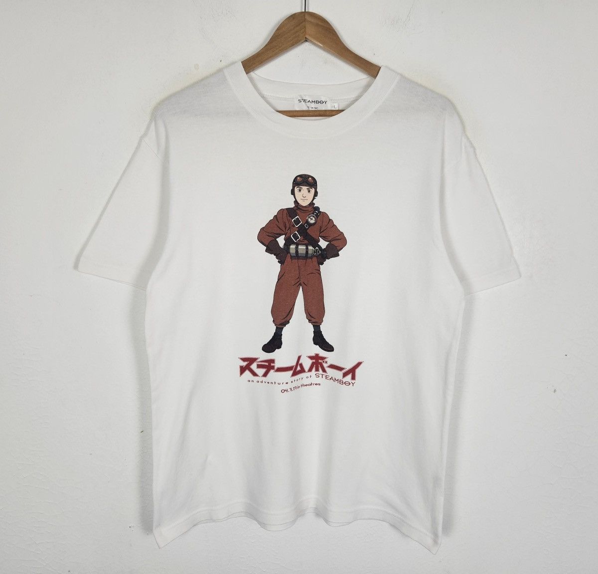 Anime Vintage 00s STEAMBOY steampunk movie promo katsuhiro otomo Size US L / EU 52-54 / 3 - 2 Thumbnail