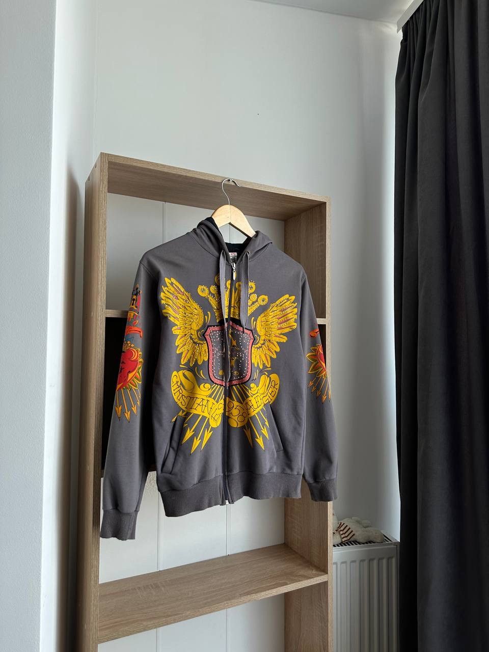 Christian Audigier × Ed Hardy × Vintage Vintage Ed Hardy Christian Audigier Hoodie Size US S / EU 44-46 / 1 - 3 Thumbnail