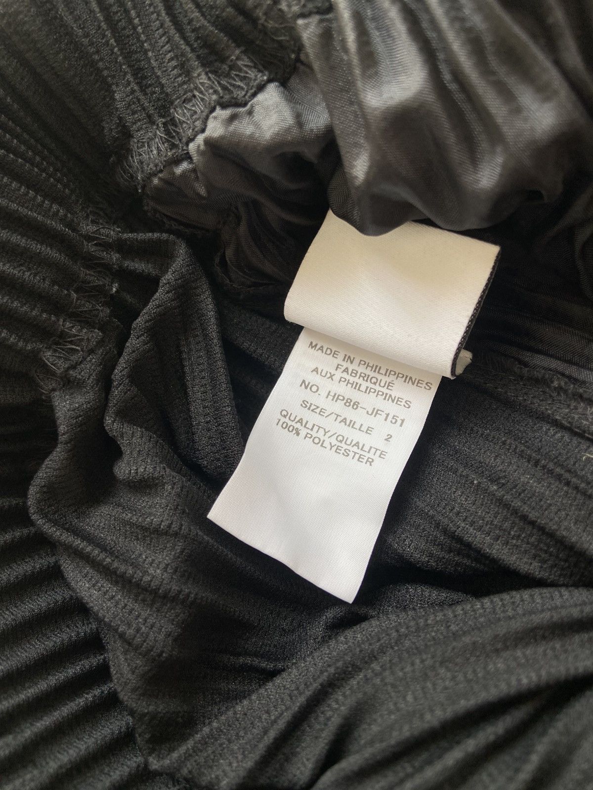 Issey Miyake Homme Plisse Pleats Please Tapered Trousers
