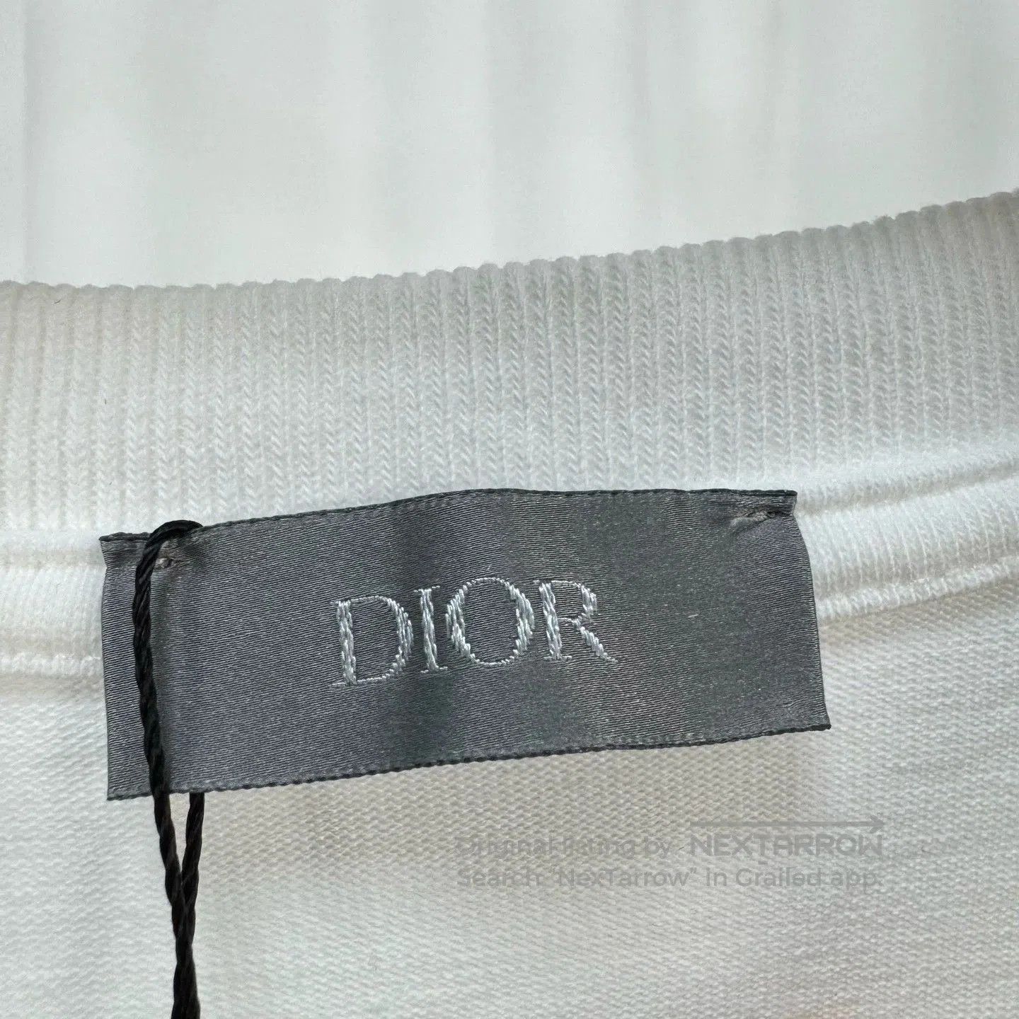 Dior dior embroidered logo short sleeve t-shirt. Size US XS / EU 42 / 0 - 5 Thumbnail