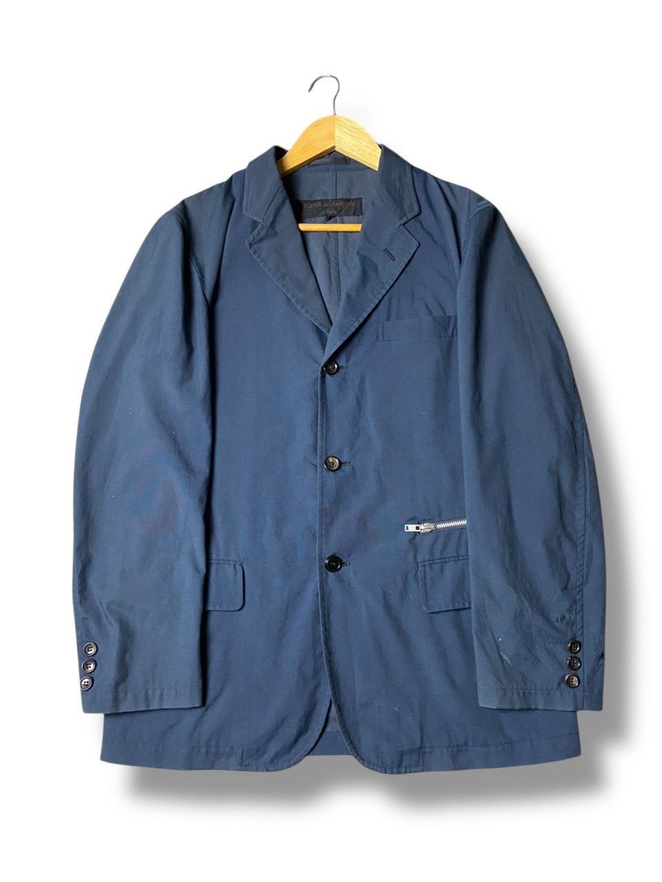 Comme des Garcons Comme des Garcons Single Breasted Pocketable Blazer (173) Size US S / EU 44-46 / 1 - 1 Thumbnail
