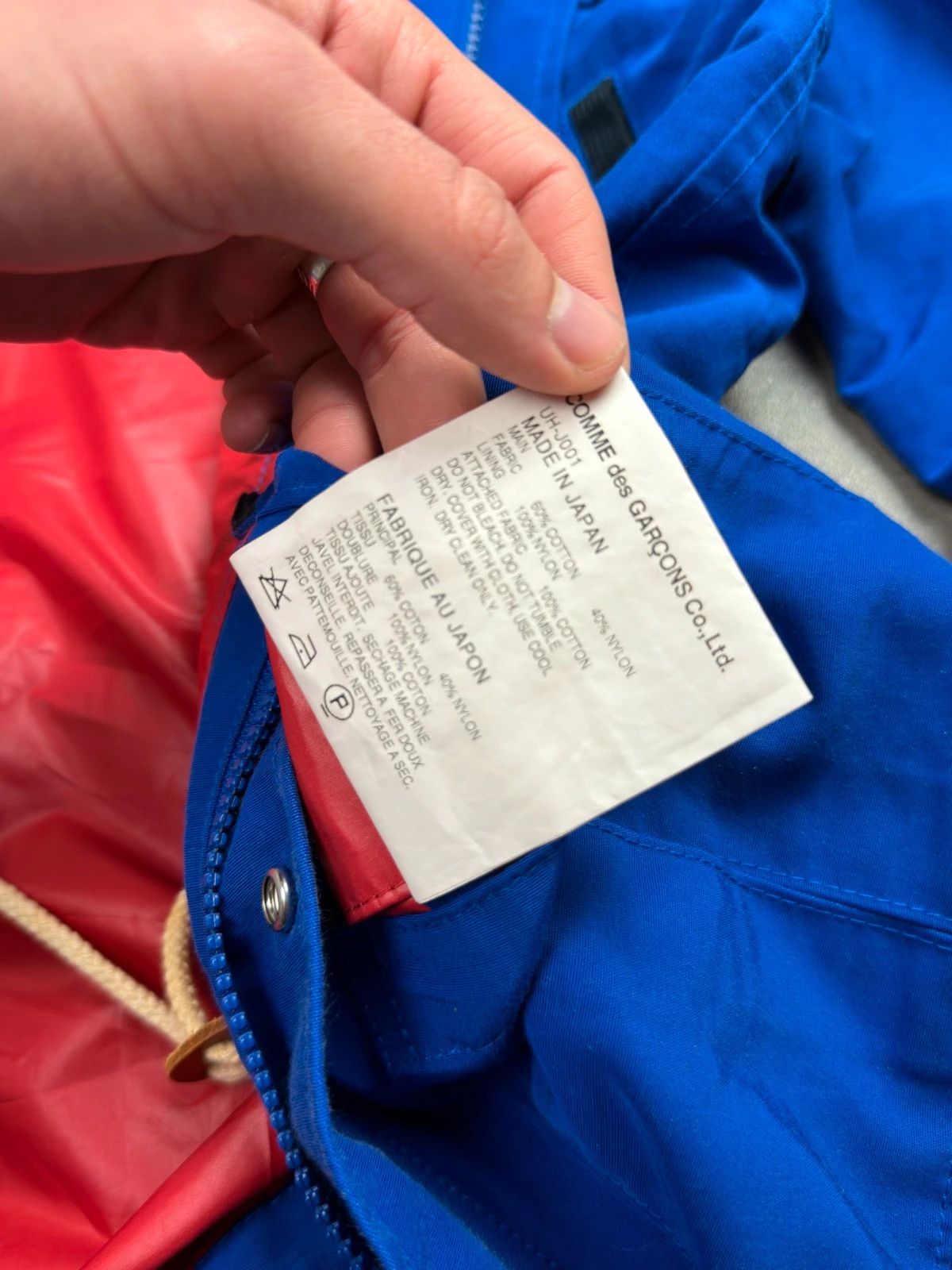 Junya Watanabe Junya Watanabe Comme des Garçons Man AD2011 windbreaker Size US S / EU 44-46 / 1 - 14 Thumbnail