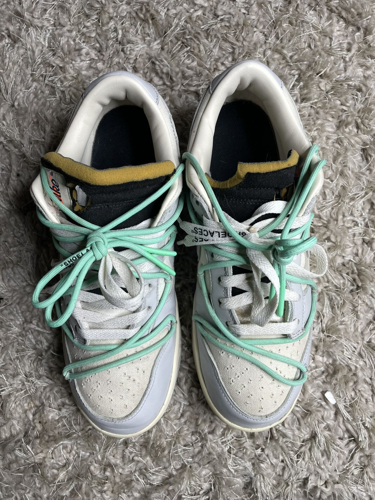 Nike × Off-White Nike x Off White Dunk Low Lot 04 Size US 9 / EU 42 - 5 Thumbnail