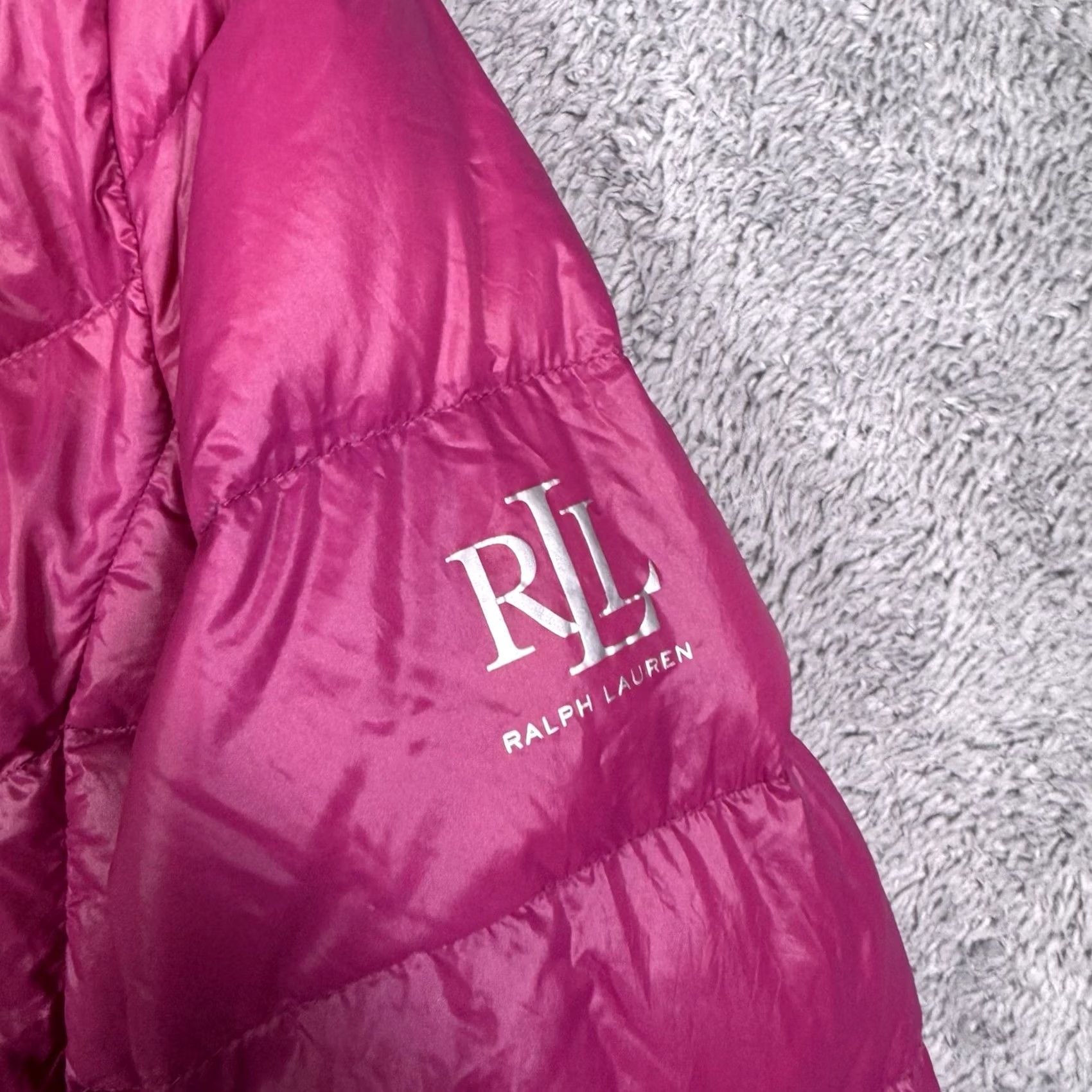Ralph Lauren Ralph Lauren Black Label Jacket Woman’s XL Down Quilted Puffer Full Zip Insulate Pink Size XL / US 12-14 / IT 48-50 - 5 Thumbnail