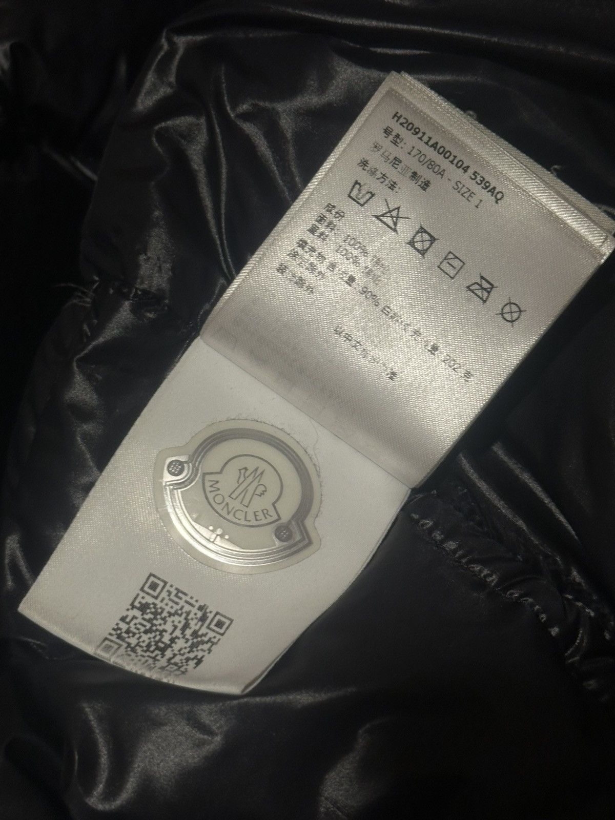 Moncler Moncler Black Spider Down Jacket Size US M / EU 48-50 / 2 - 14 Thumbnail