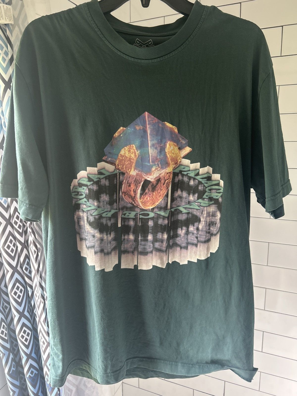 Palace Palace Green Ring T-shirt Size US L / EU 52-54 / 3 - 1 Thumbnail