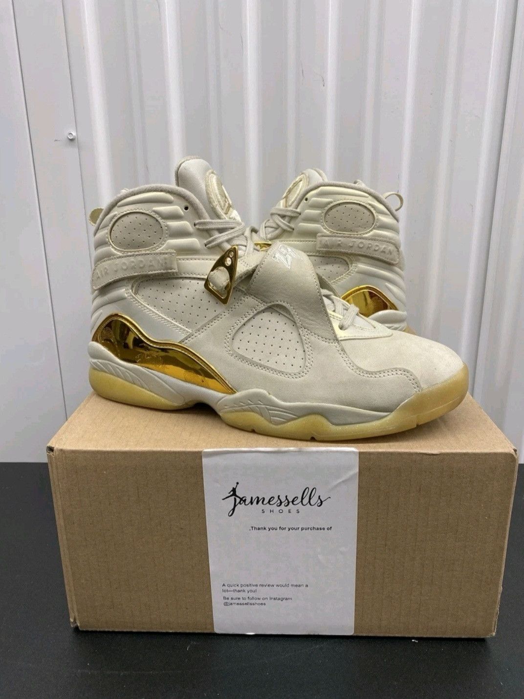 Jordan Brand Nike Air Jordan Retro 8 C&C Trophy 831821030 Size 9.5 Men Size US 9.5 / EU 42-43 - 1 Thumbnail